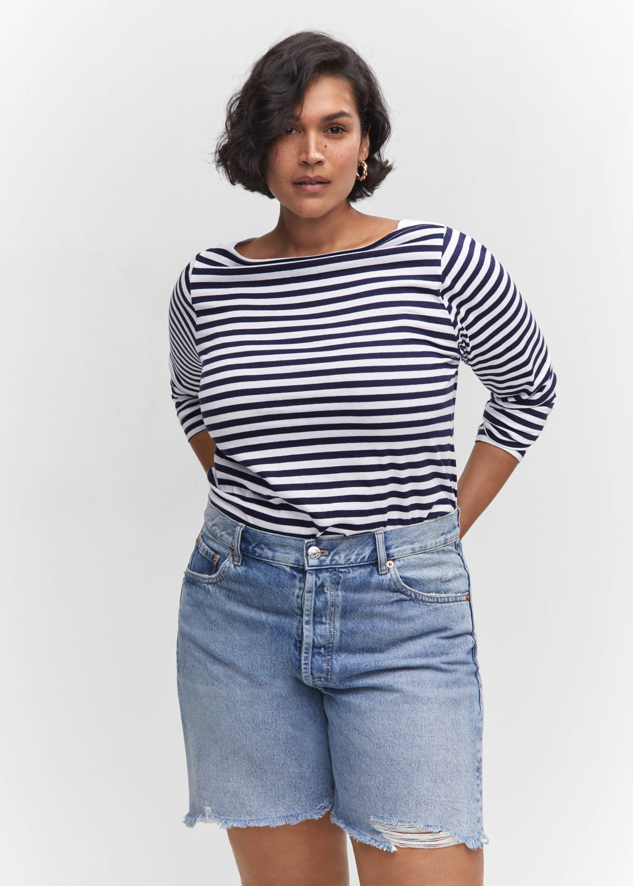 Samarreta coll vaixell cotó - Detall de l'article 5