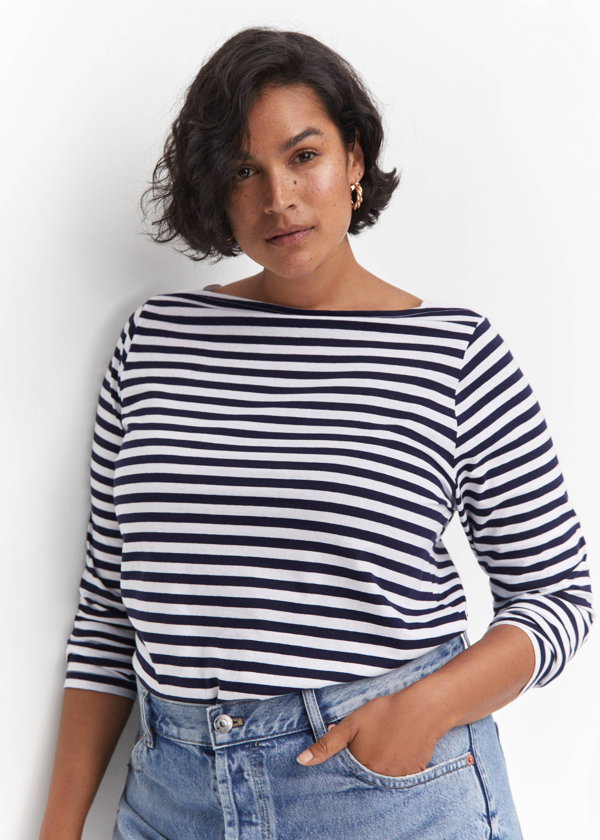 Samarreta coll vaixell cotó - Detall de l'article 4