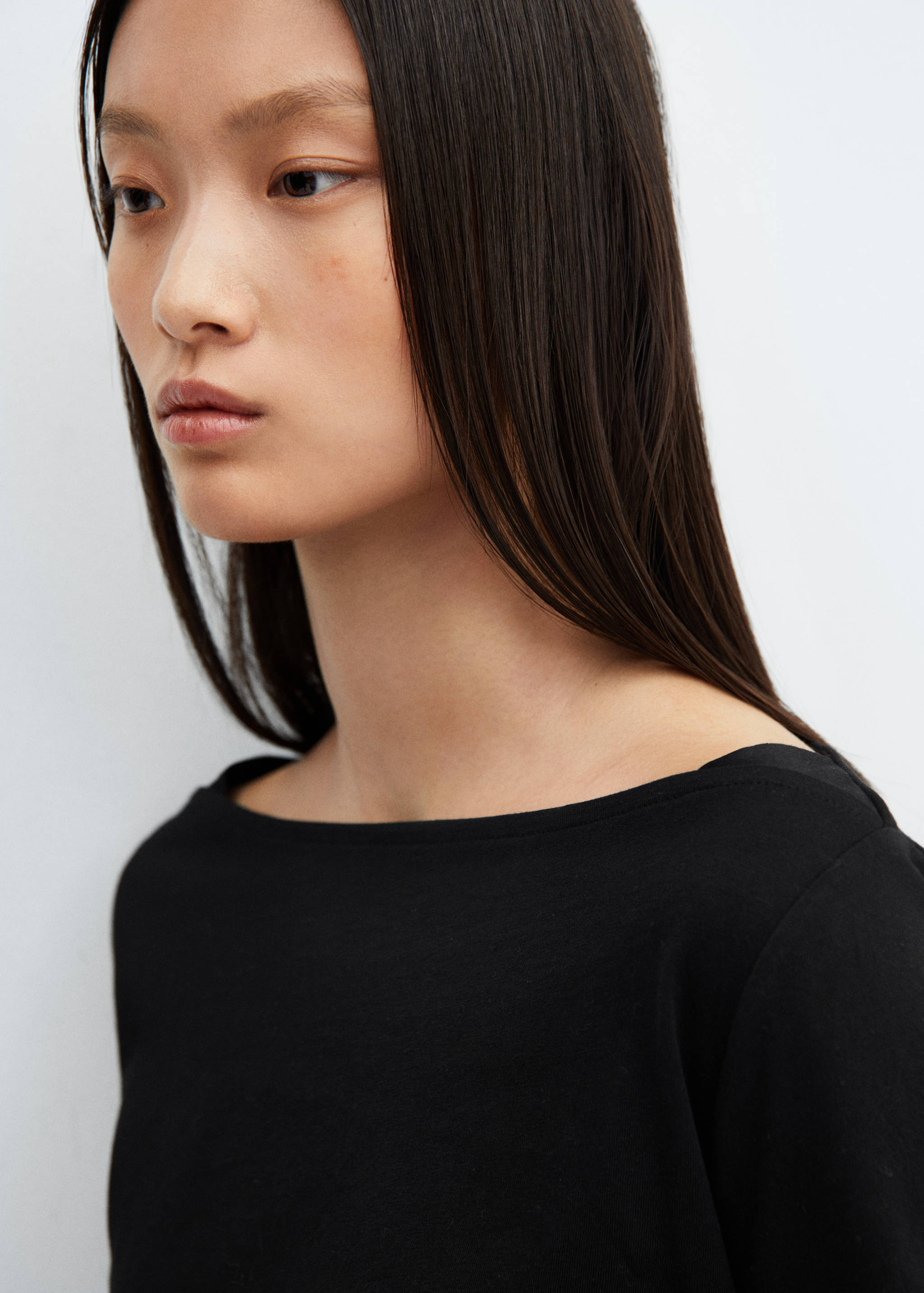 Samarreta coll vaixell cotó - Detall de l'article 1