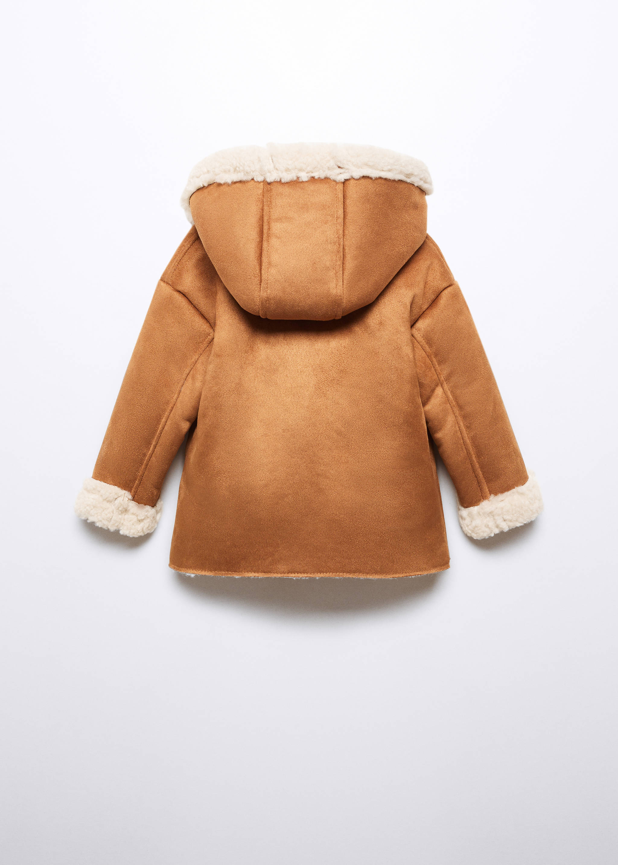 Искусственная дубленка - Обратная сторона изделия