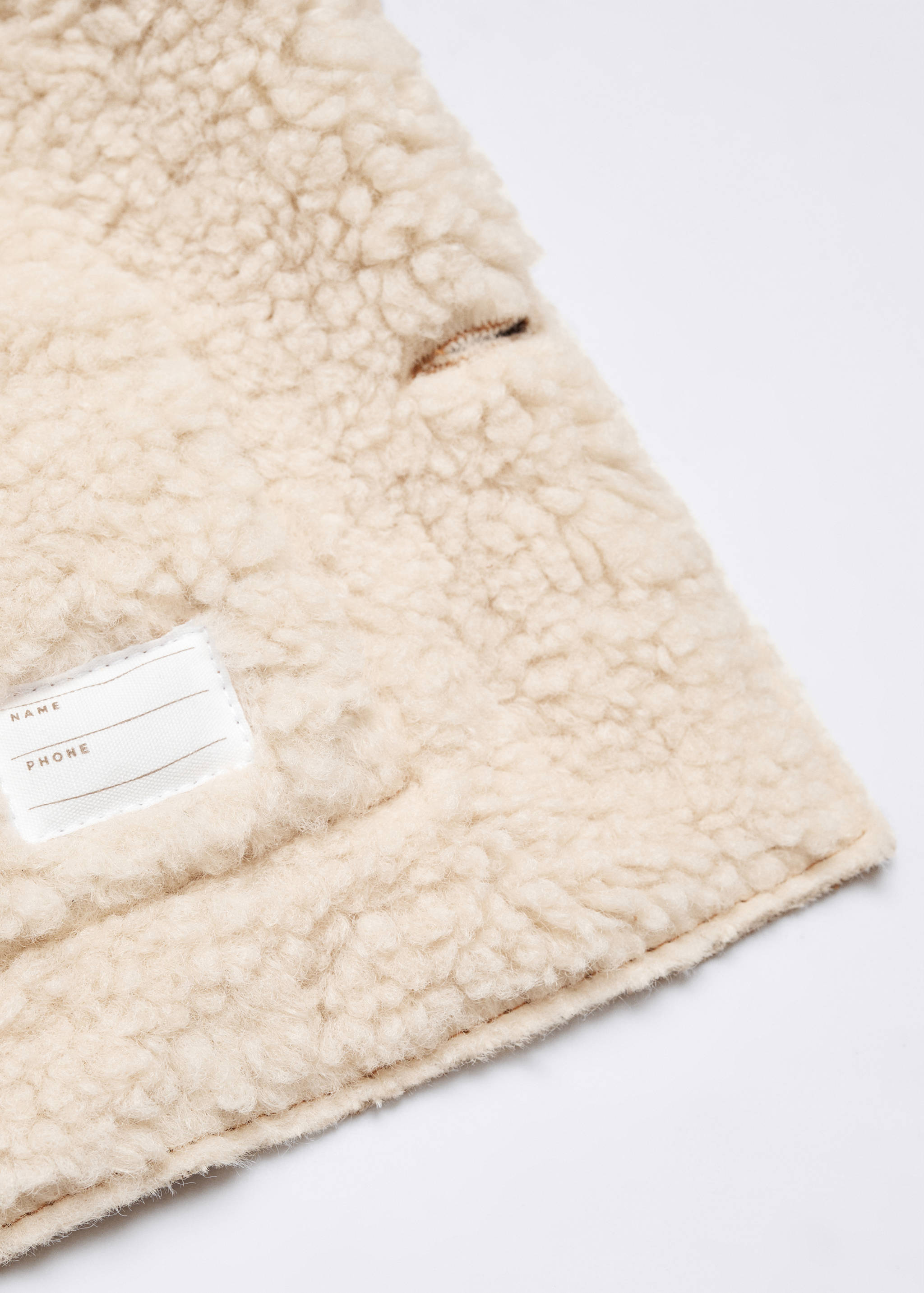 Искусственная дубленка - Деталь изделия 8