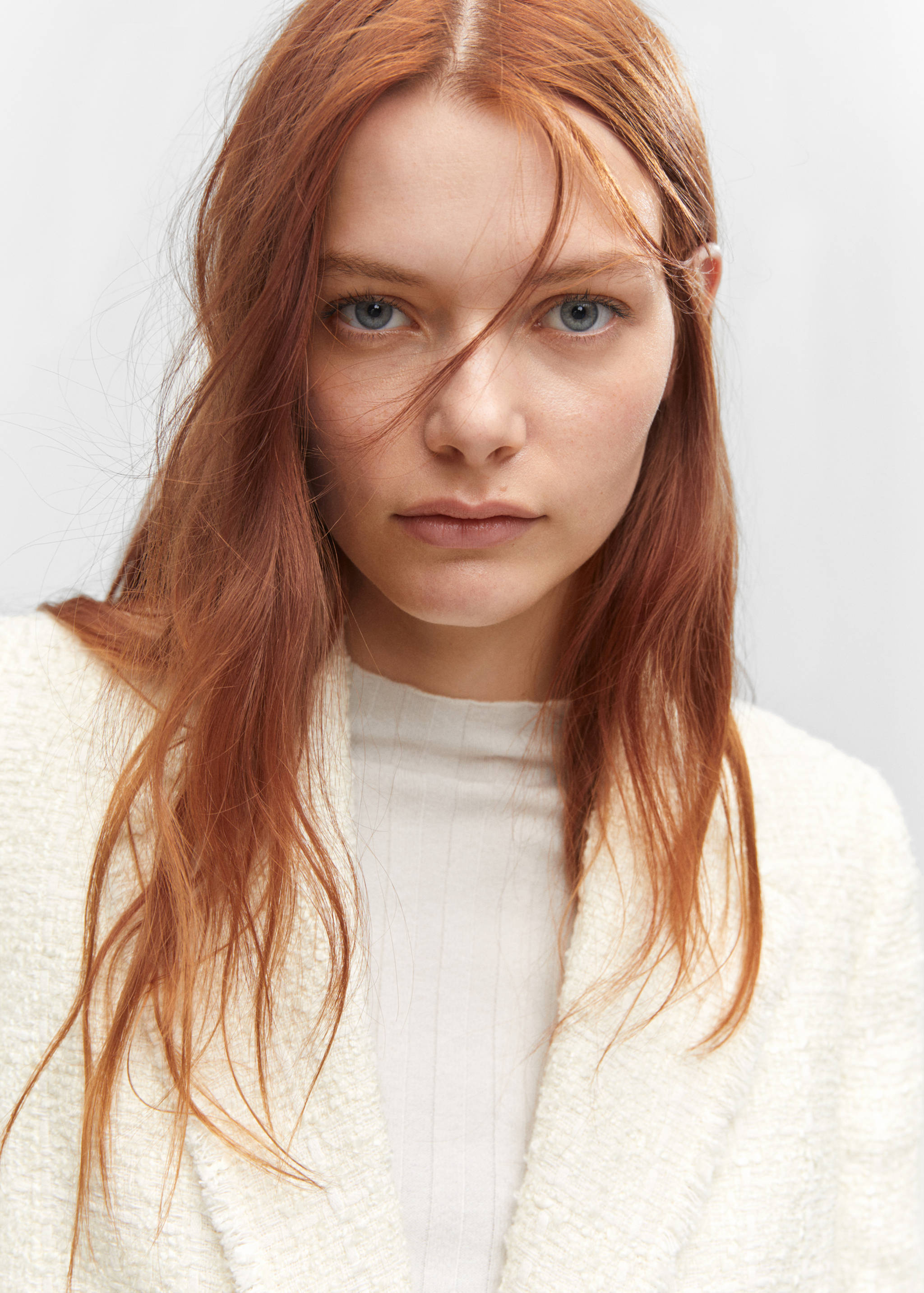 Veste tweed bouton bijou - Détail de l'article 1