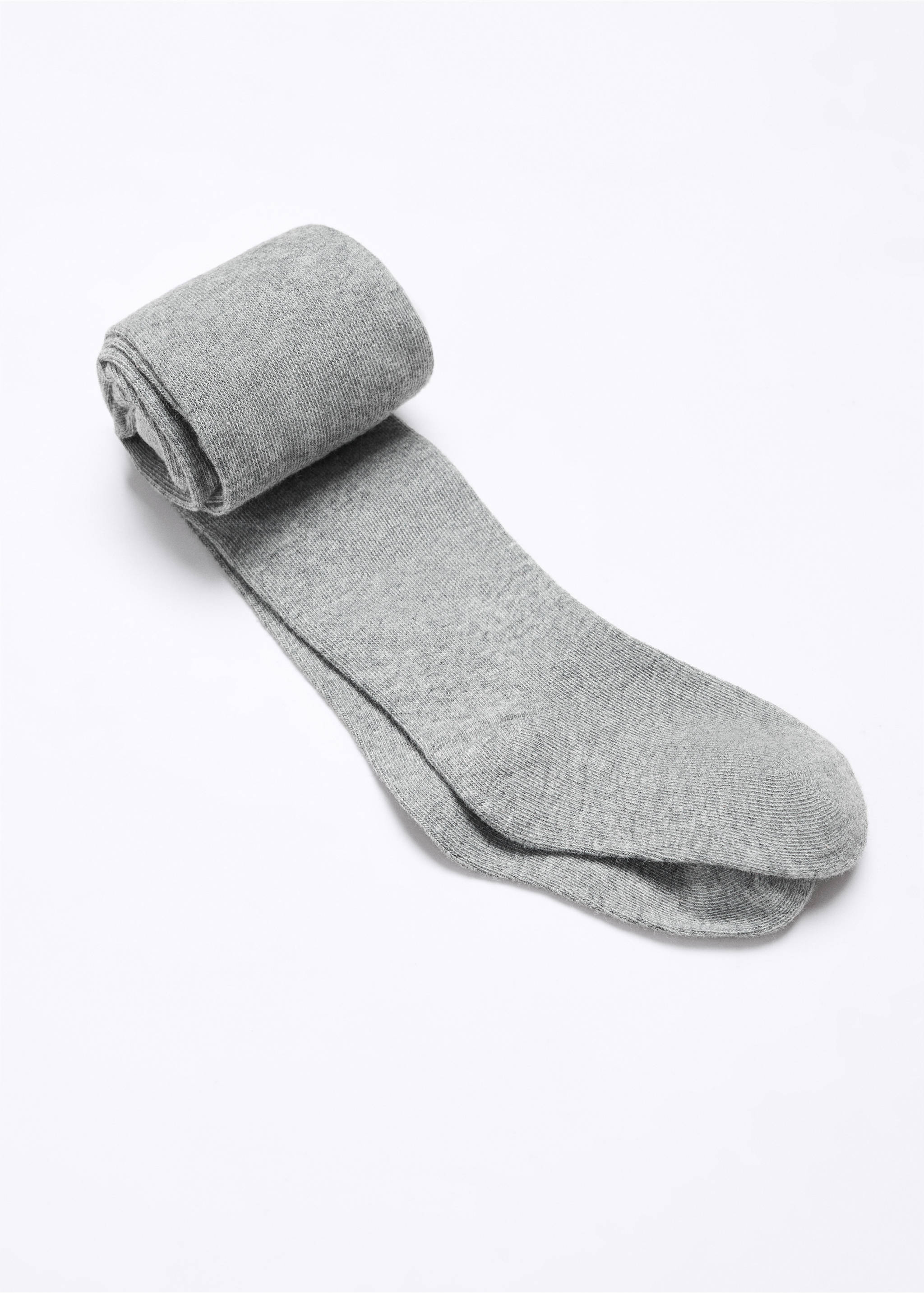 Колготки из хлопка - Деталь изделия 8, Серый. Ref: 57074765-00.