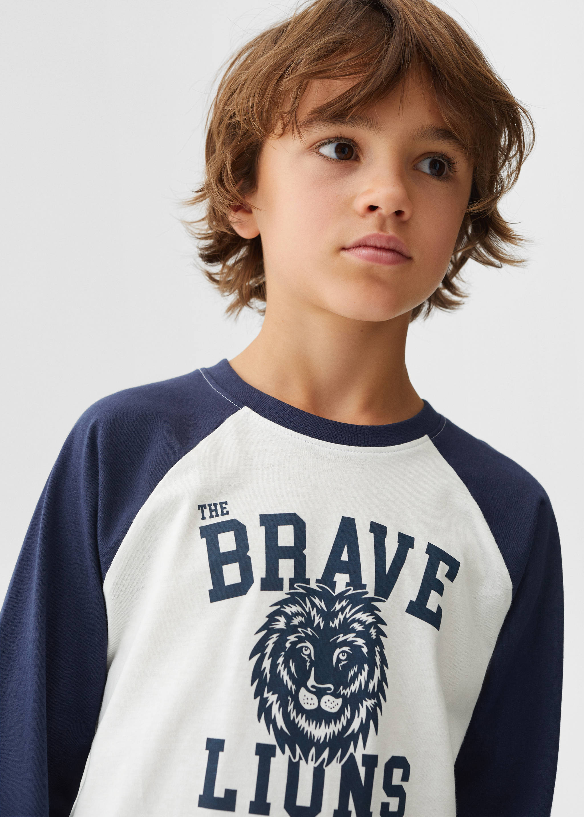 Printed long sleeve t-shirt - Details of the article 1