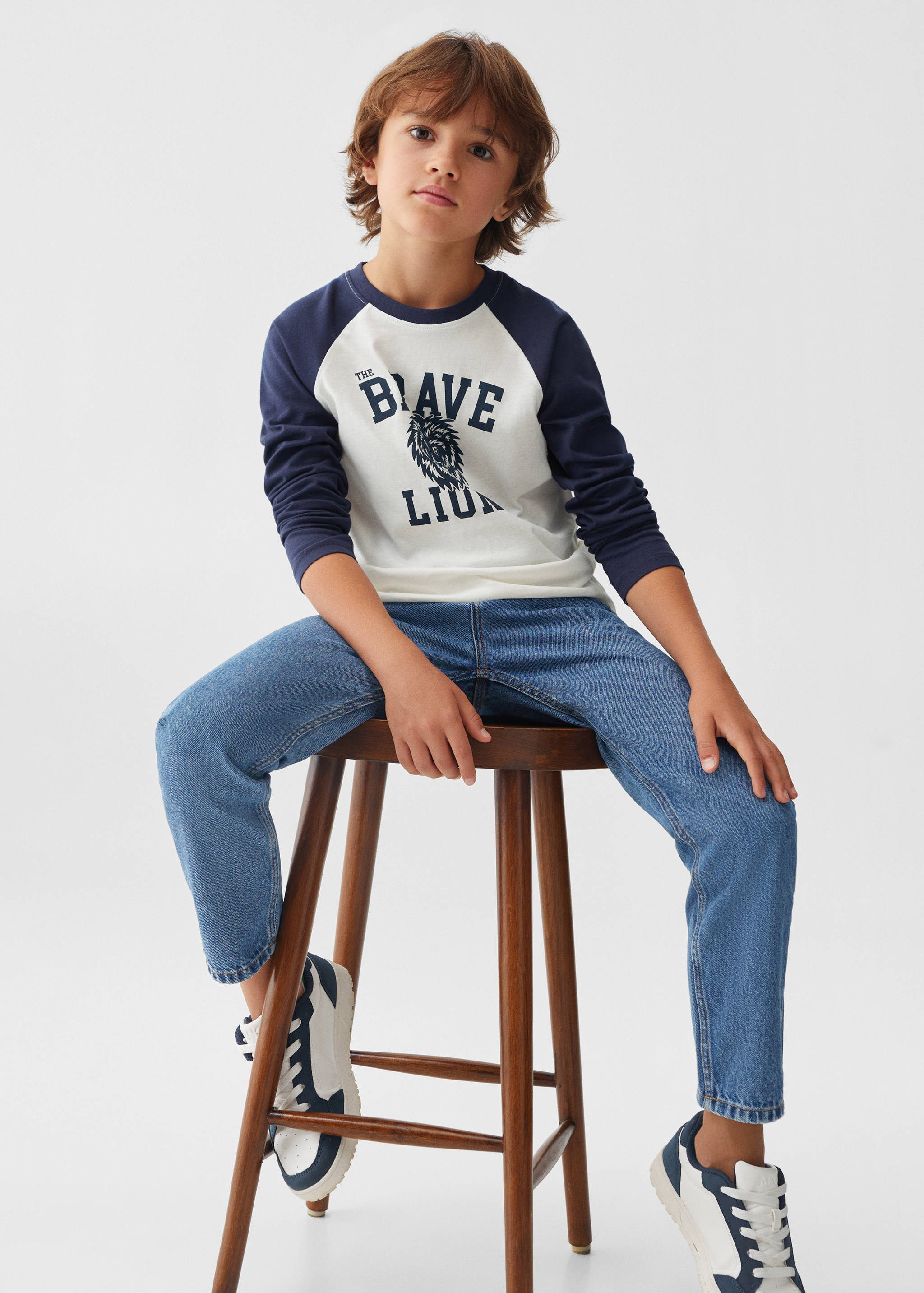 Printed long sleeve t-shirt - Details of the article 2