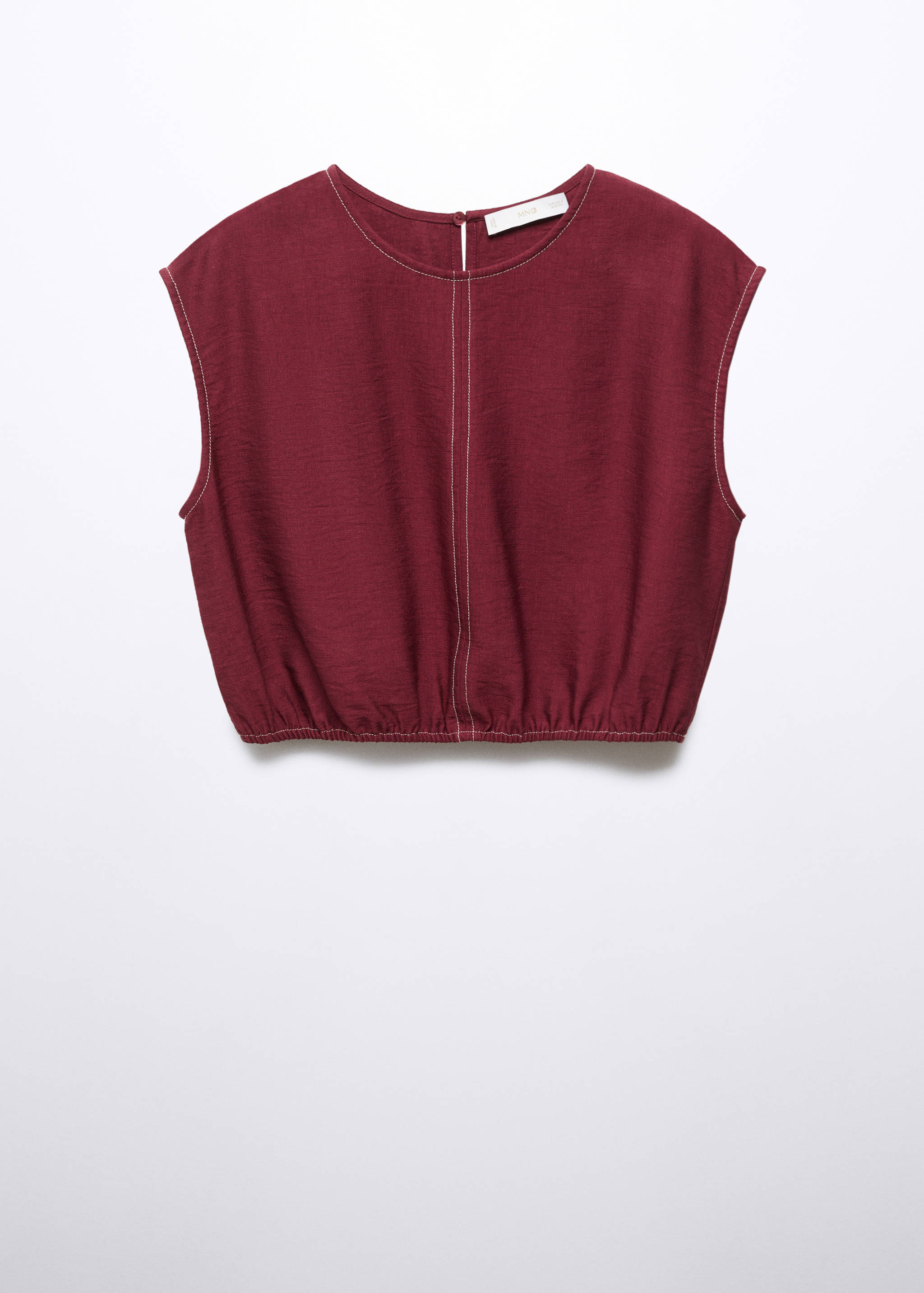 Puffed top with seams - Article without model