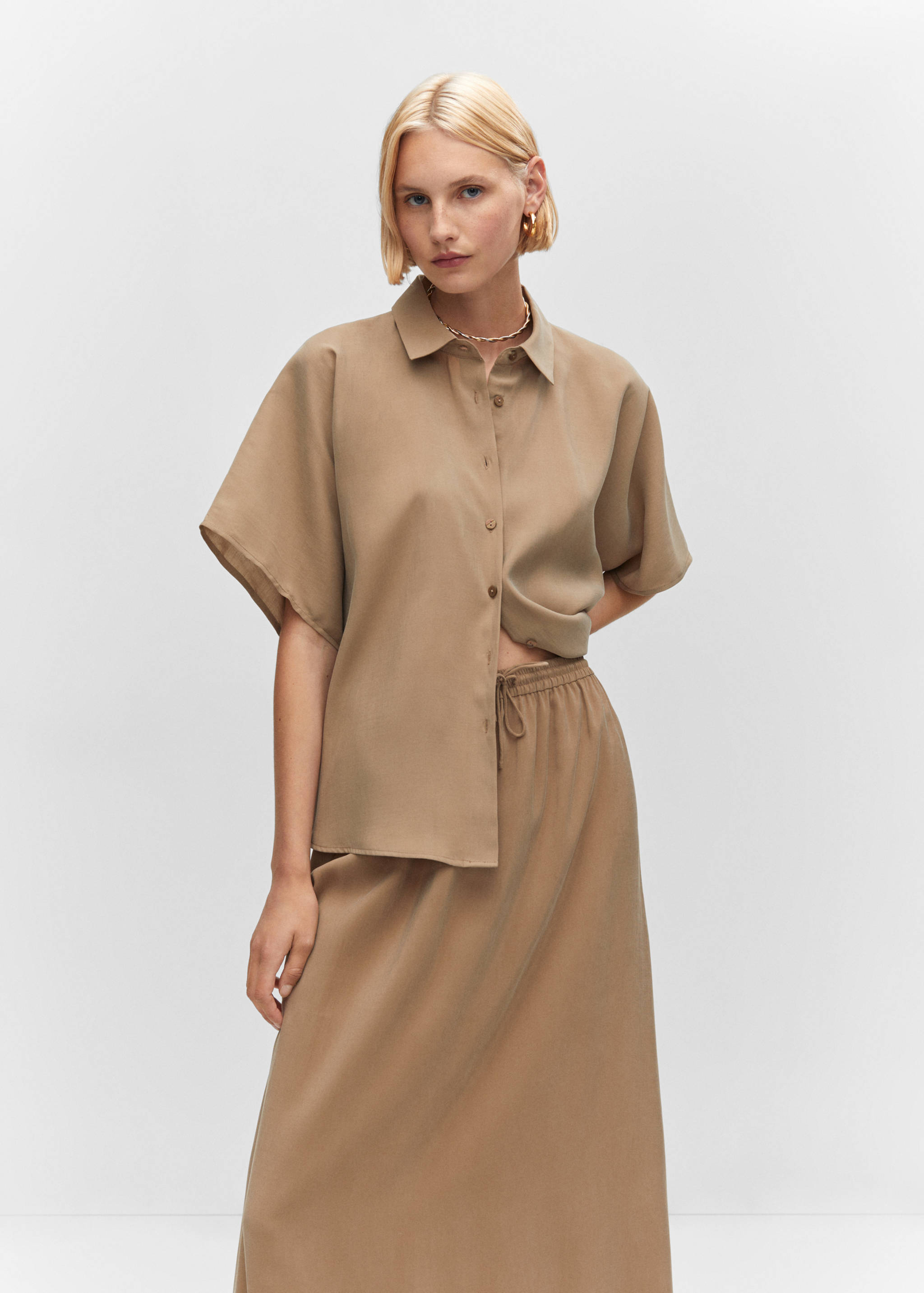 Jupe modal taille élastique - Détail de l'article 1