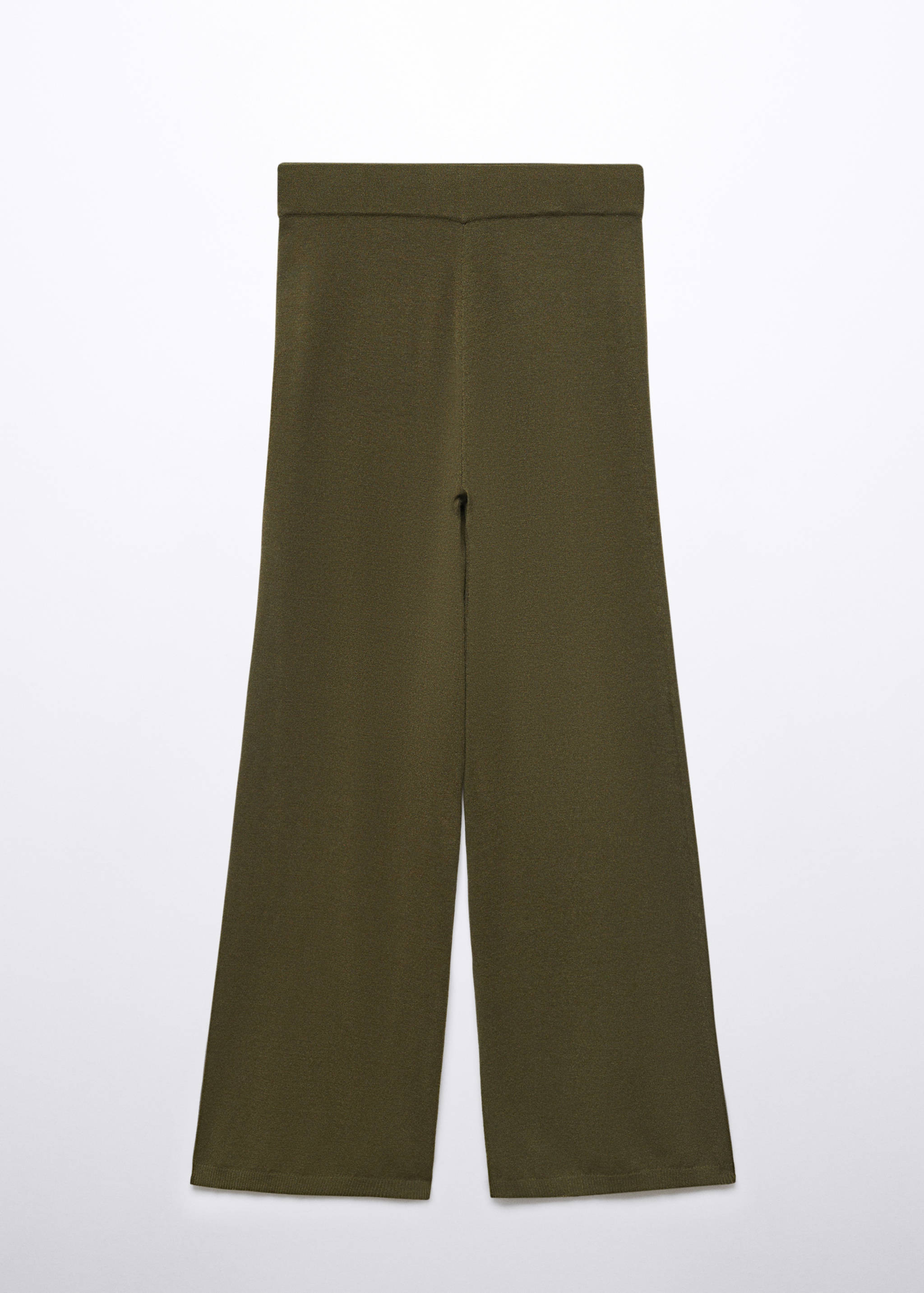 Knitted wide leg pants - Article without model