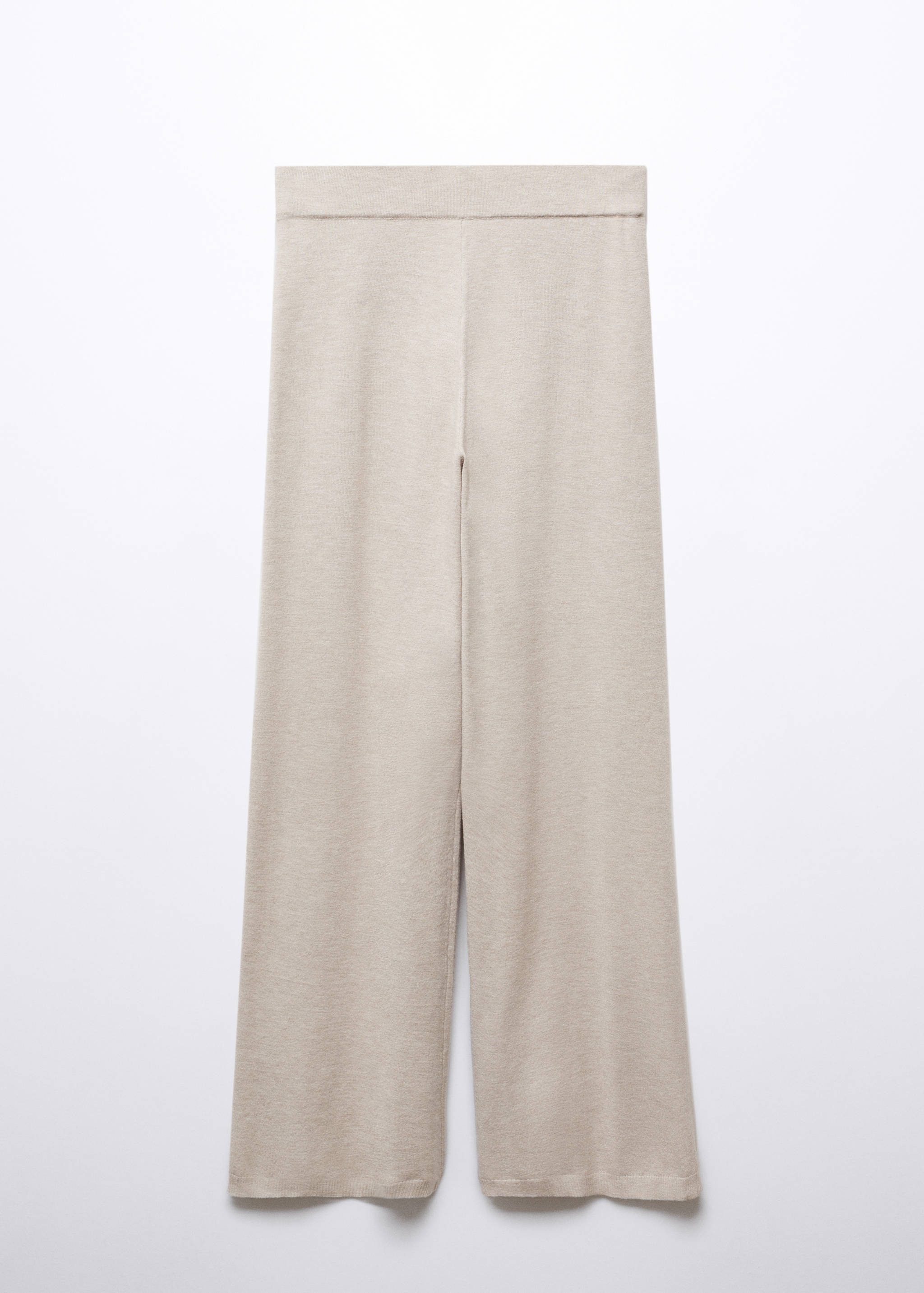 Knitted wide leg pants - Article without model