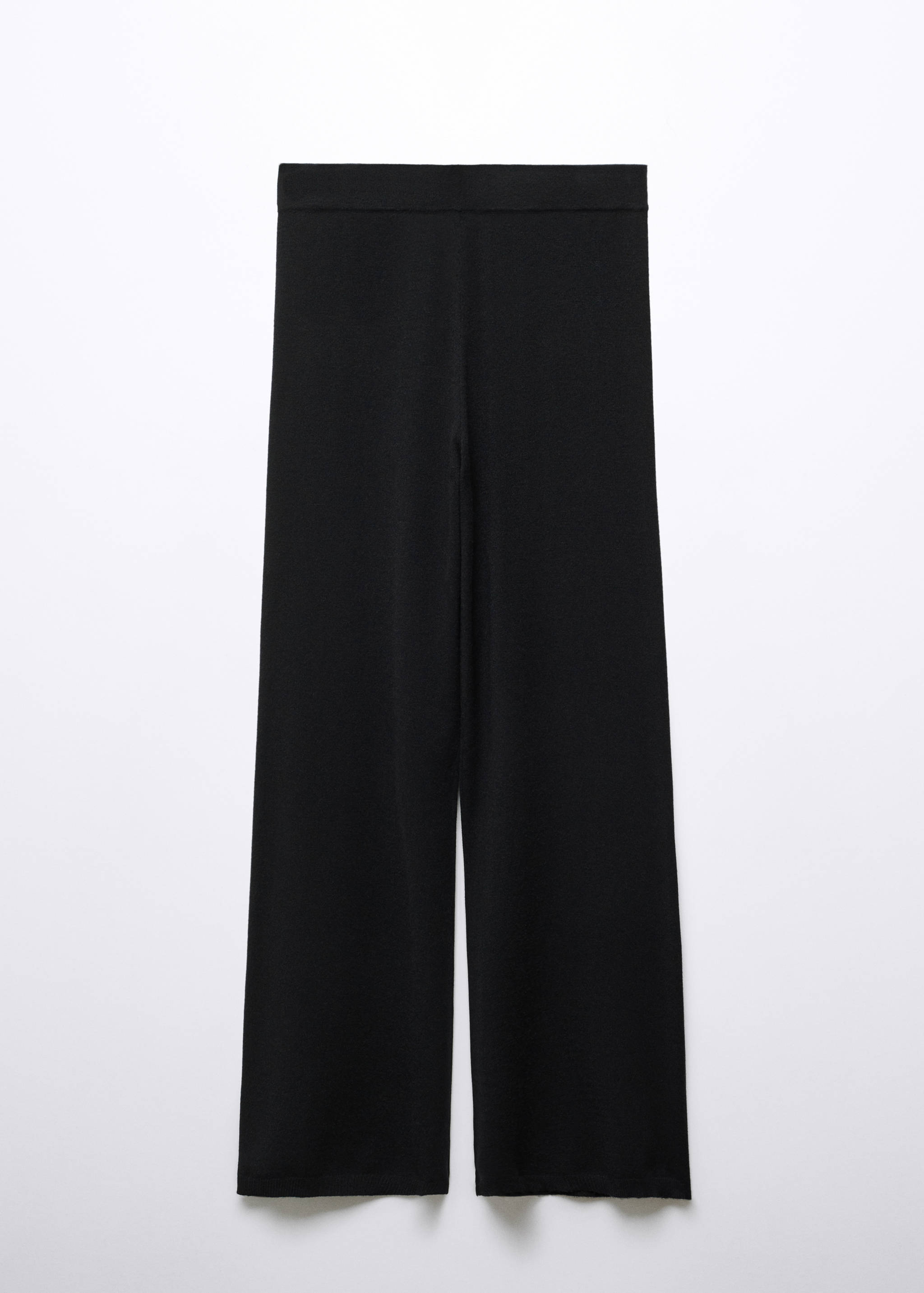 Knitted wide leg pants - Article without model