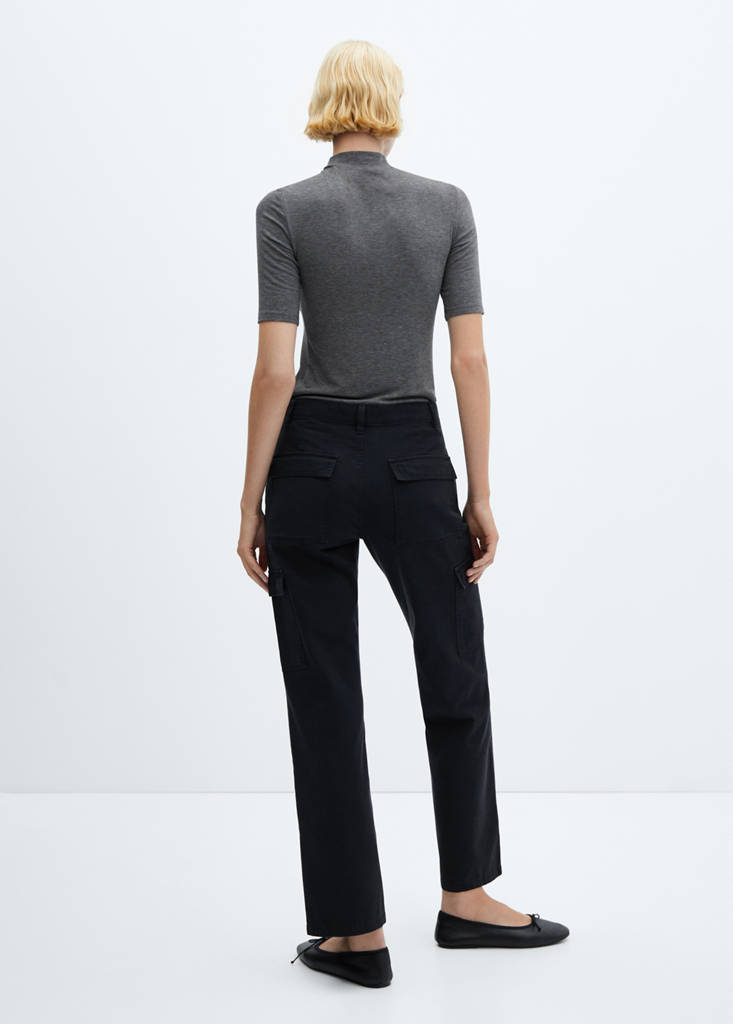 Pocket cargo jeans — Charcoal