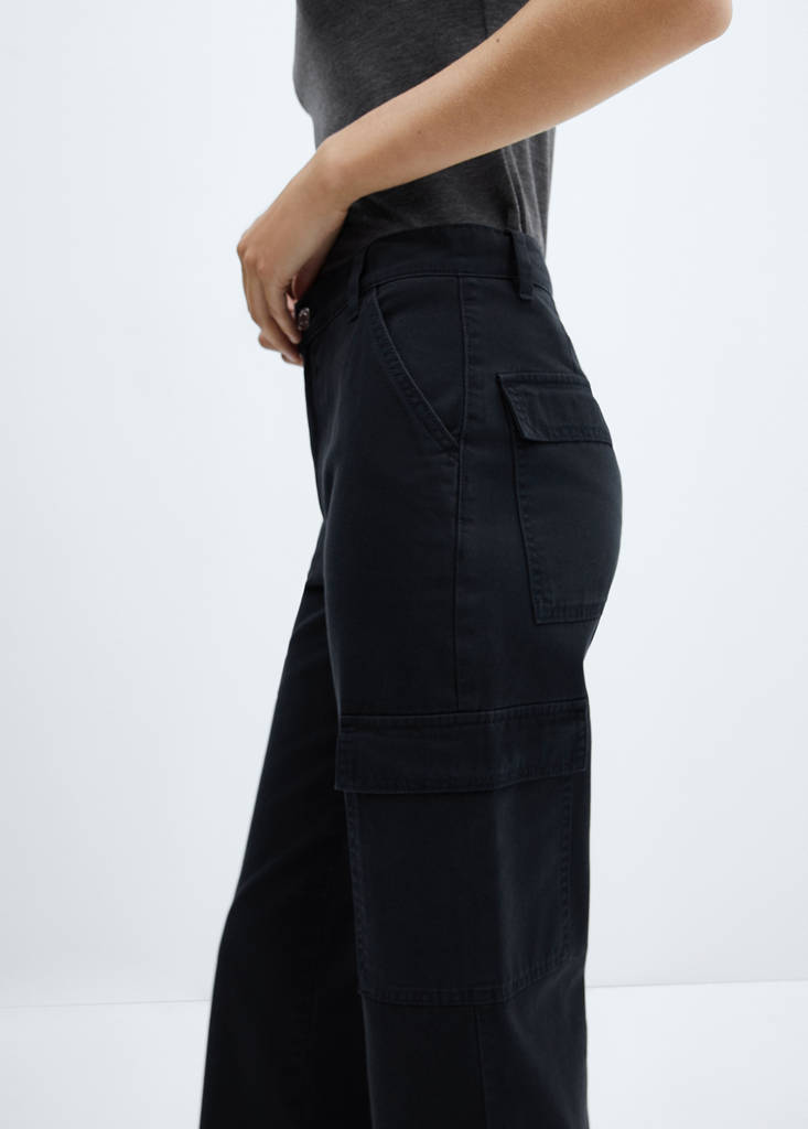 Pocket cargo jeans — Charcoal