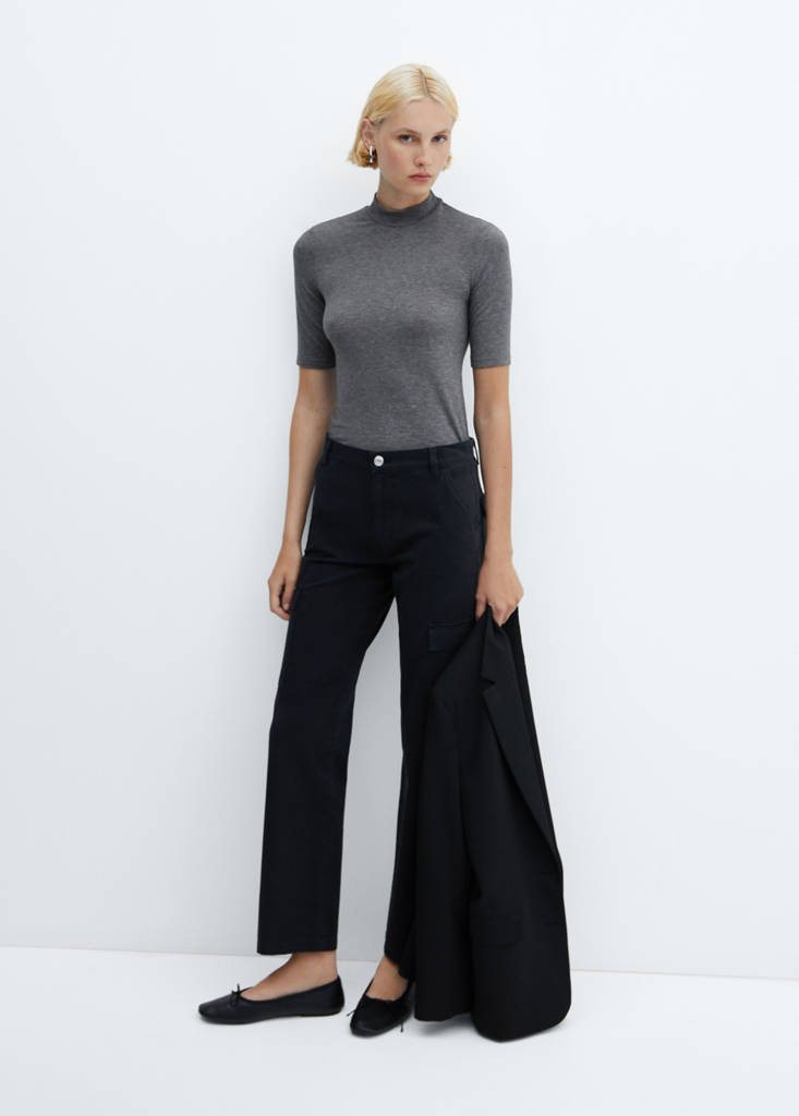 Pocket cargo jeans — Charcoal