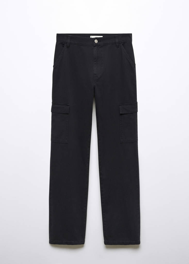 Pocket cargo jeans — Charcoal