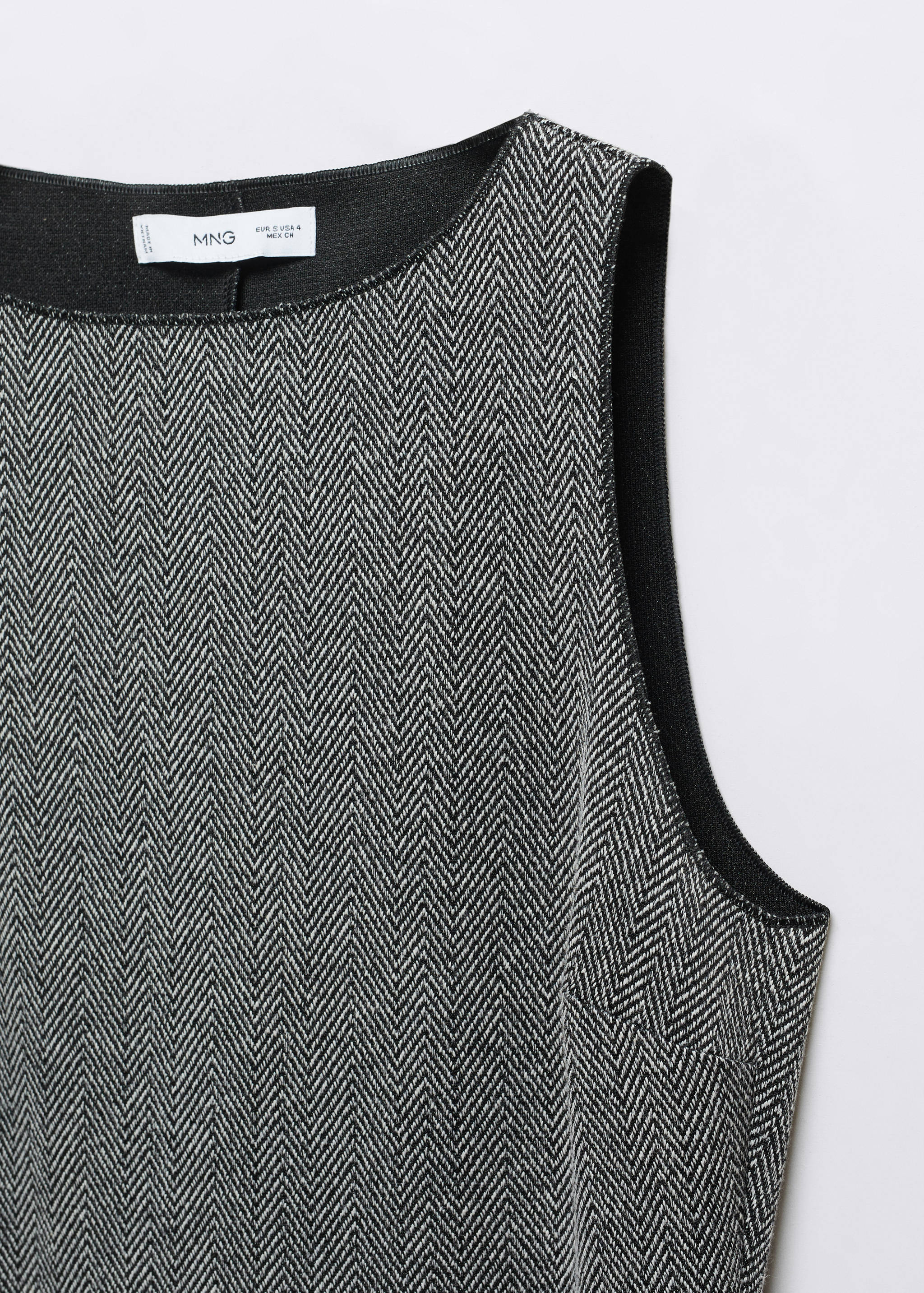 Vestido punto corto - Detalle del artículo 8