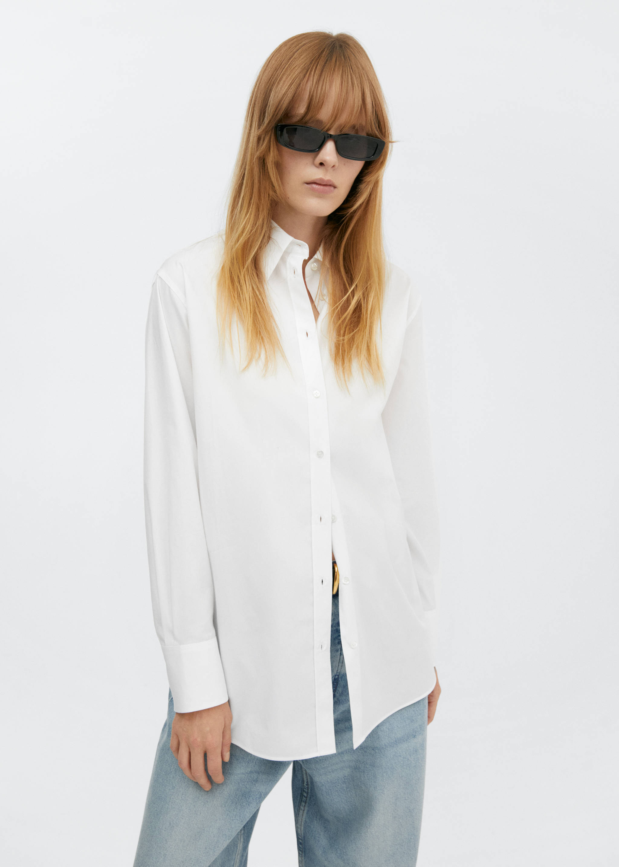 Oversized long shirt - Medium plane