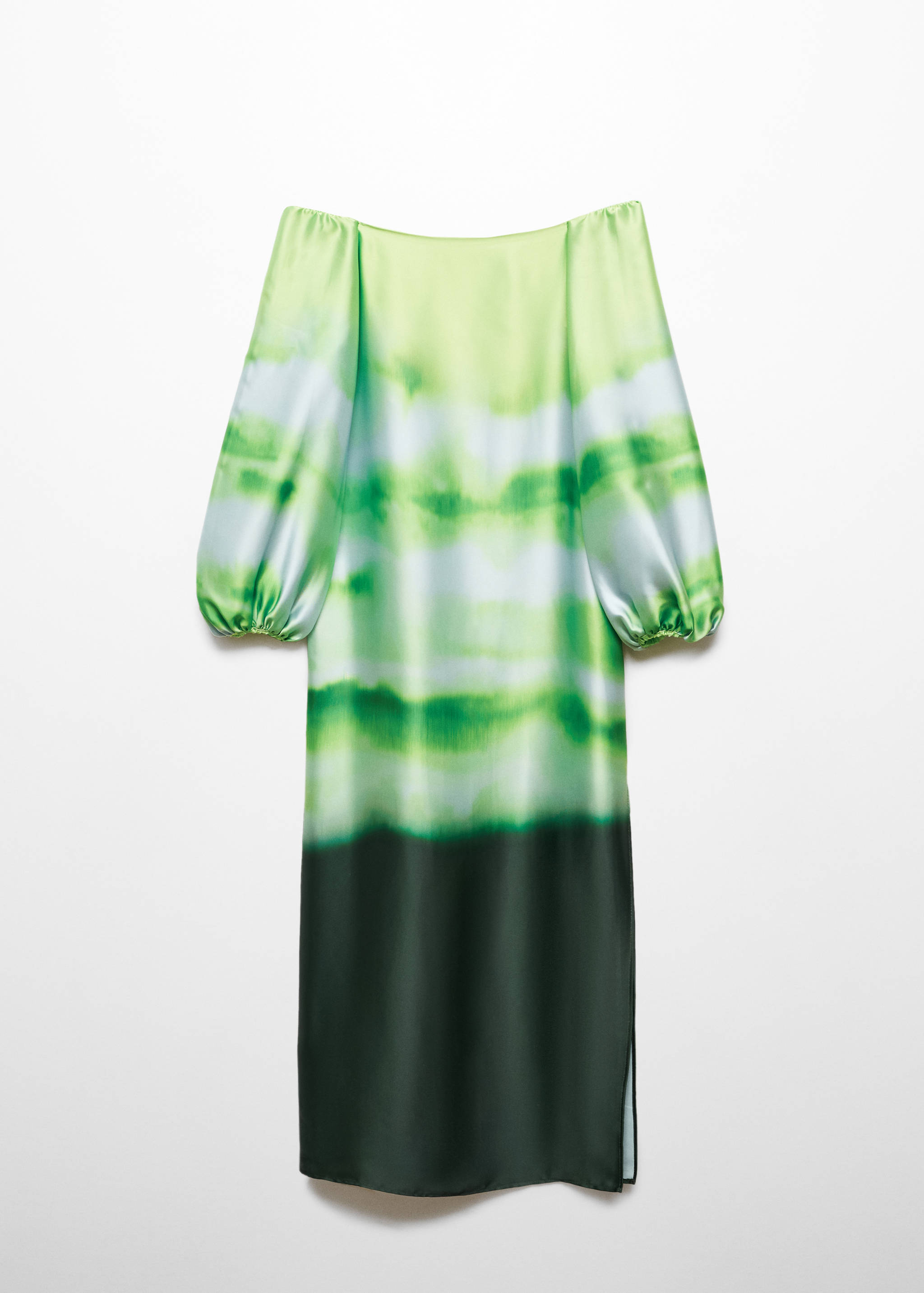 Robe dégradée épaules dénudées - Article sans modèle