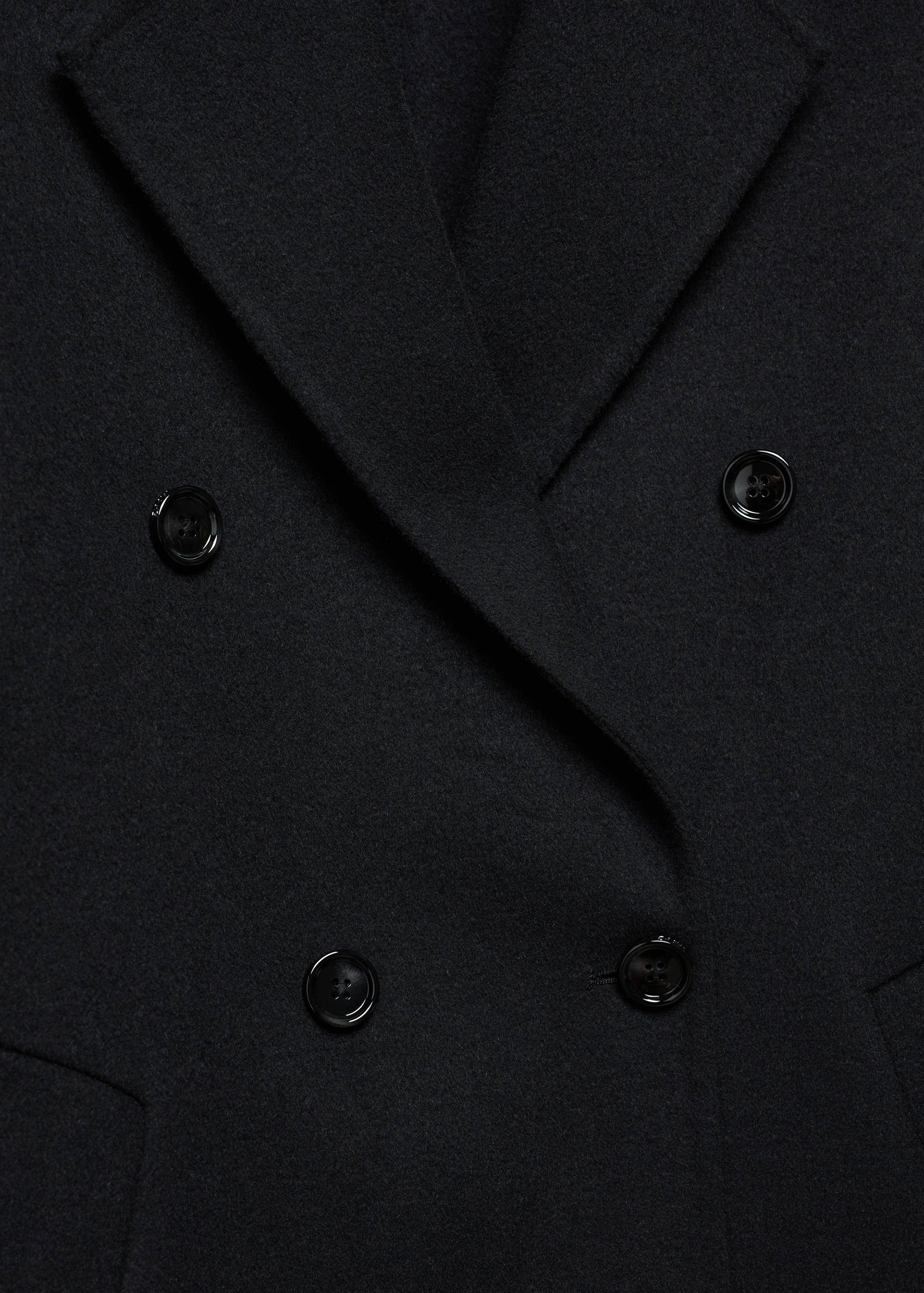 Handmade oversized wool coat - Details of the article 8