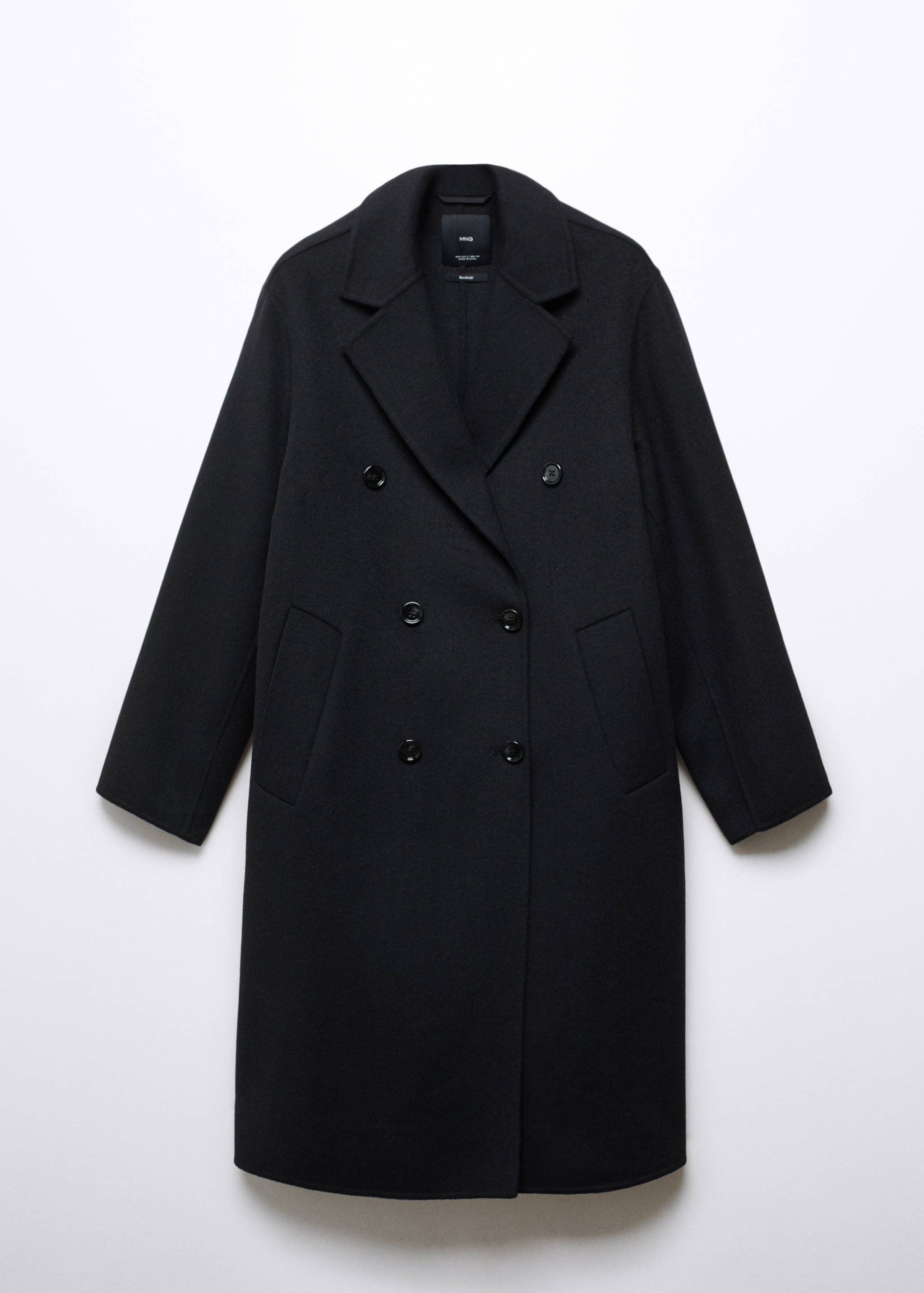 Handmade oversized wool coat - Article without model