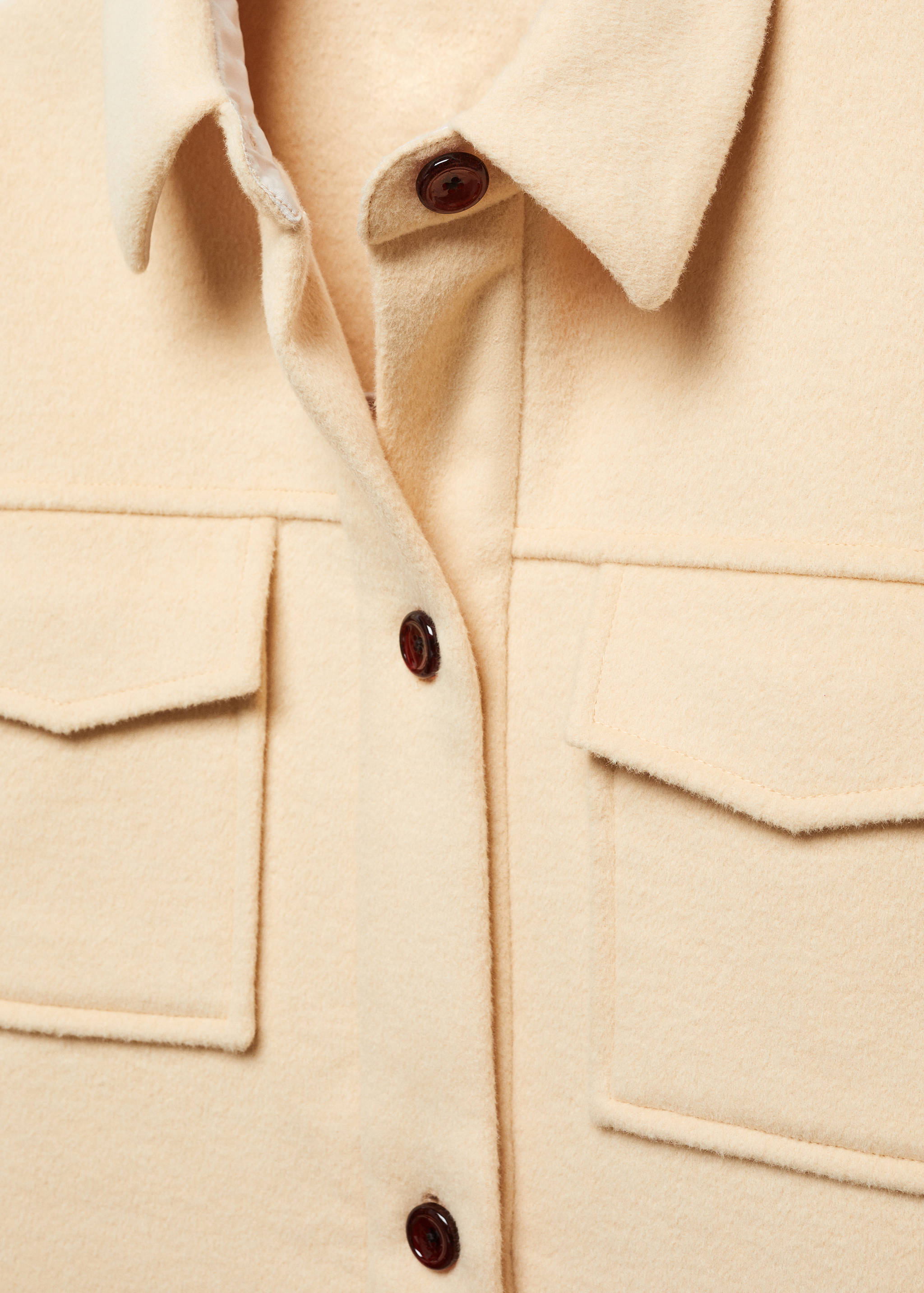 Sobrecamisa larga lana - Detalle del artículo 8