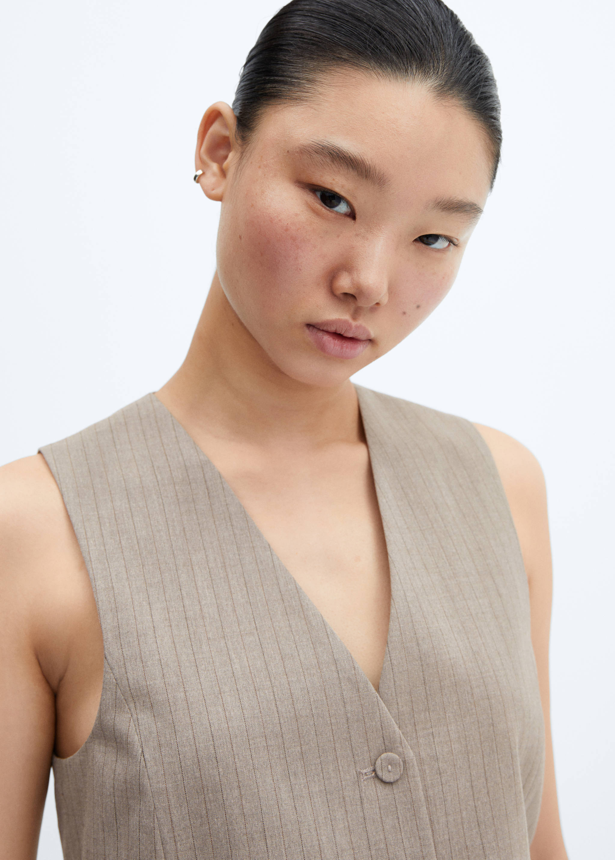 Pinstriped waistcoat - Details of the article 1