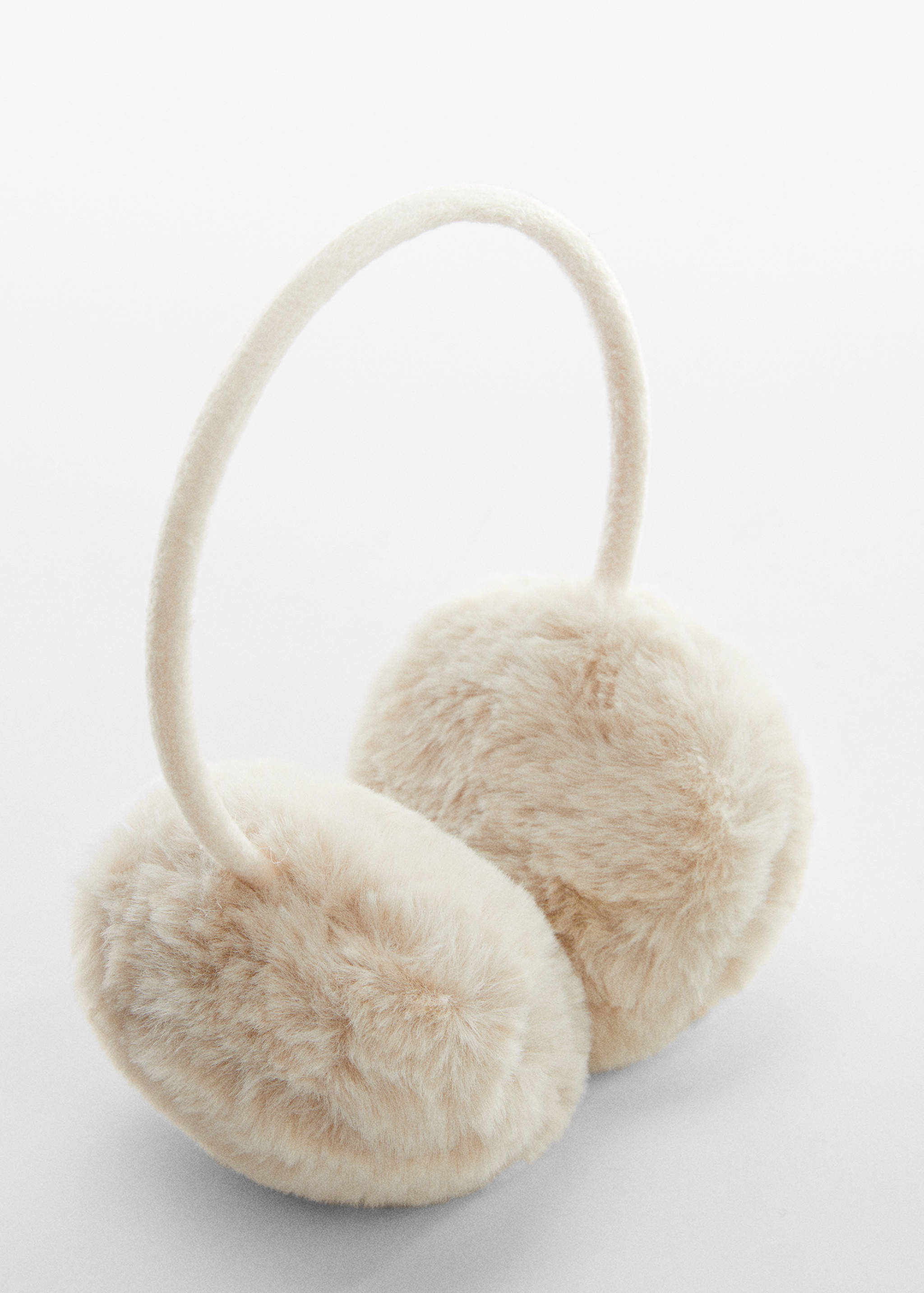 Fur-effect earmuffs - Medium plane