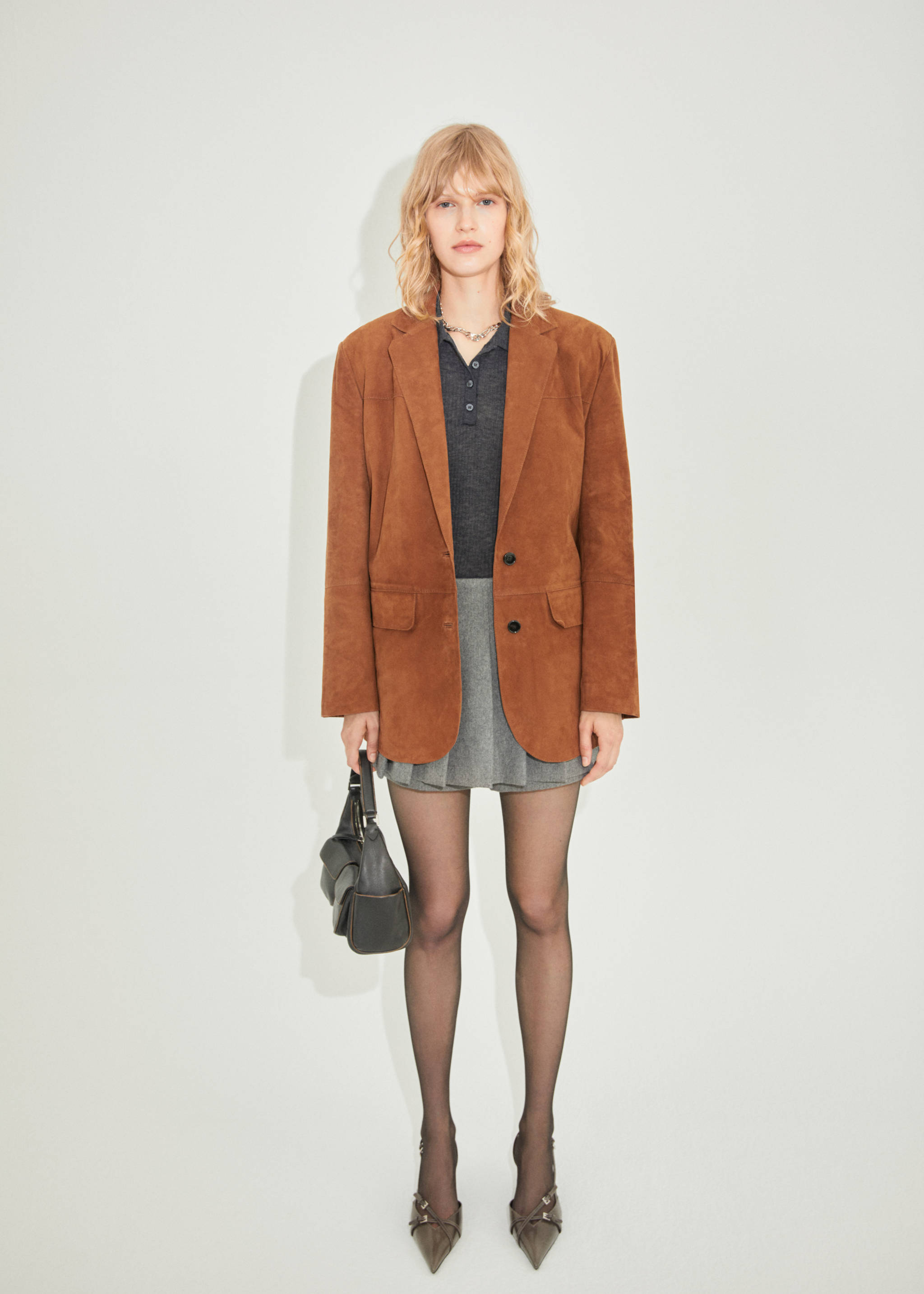 Jupe short plissée - Plan général