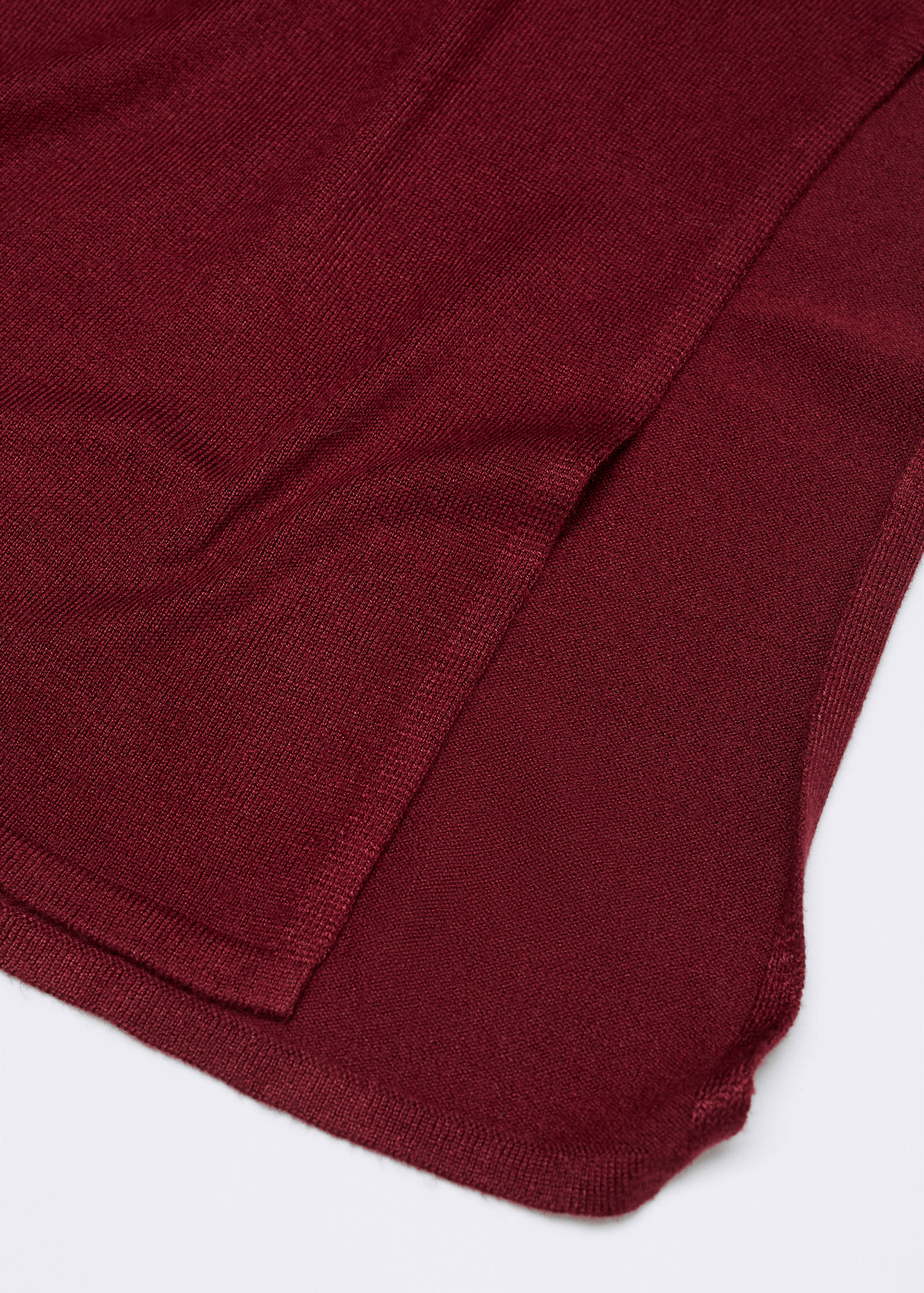 Длинный кардиган из тонкого трикотажа - Деталь изделия 8