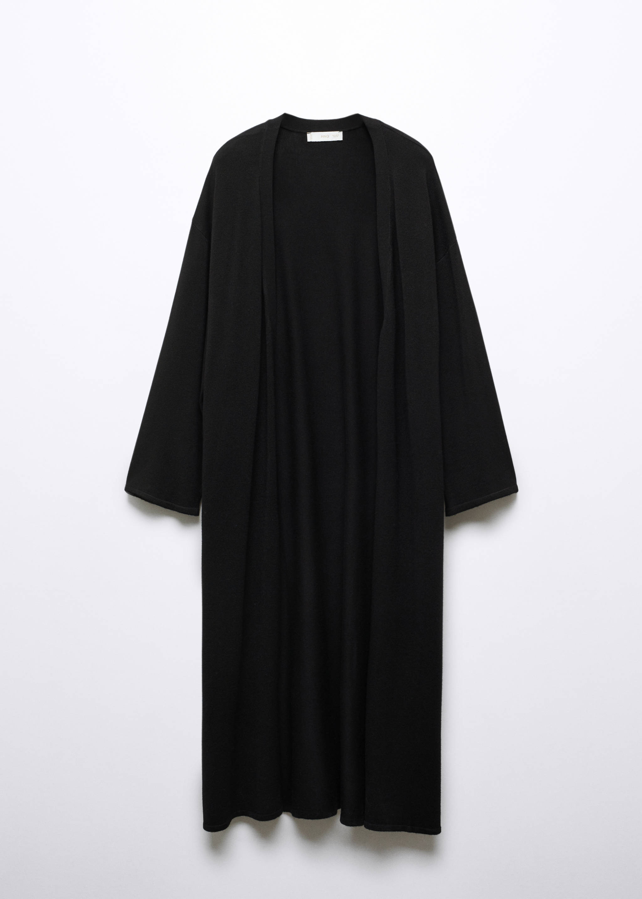 Fine knit long cardigan - Article without model