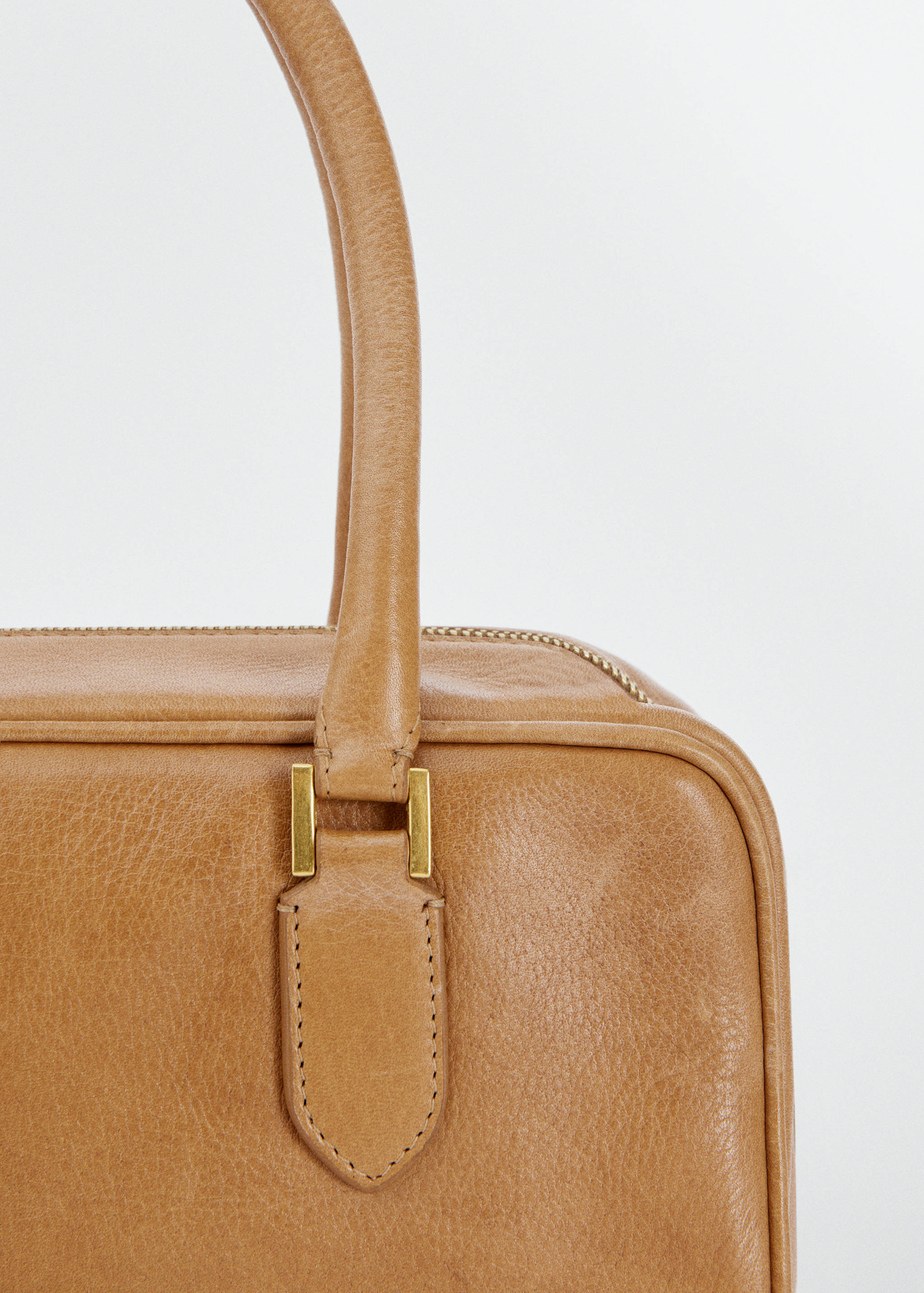 Rectangular leather handbag - Details of the article 1