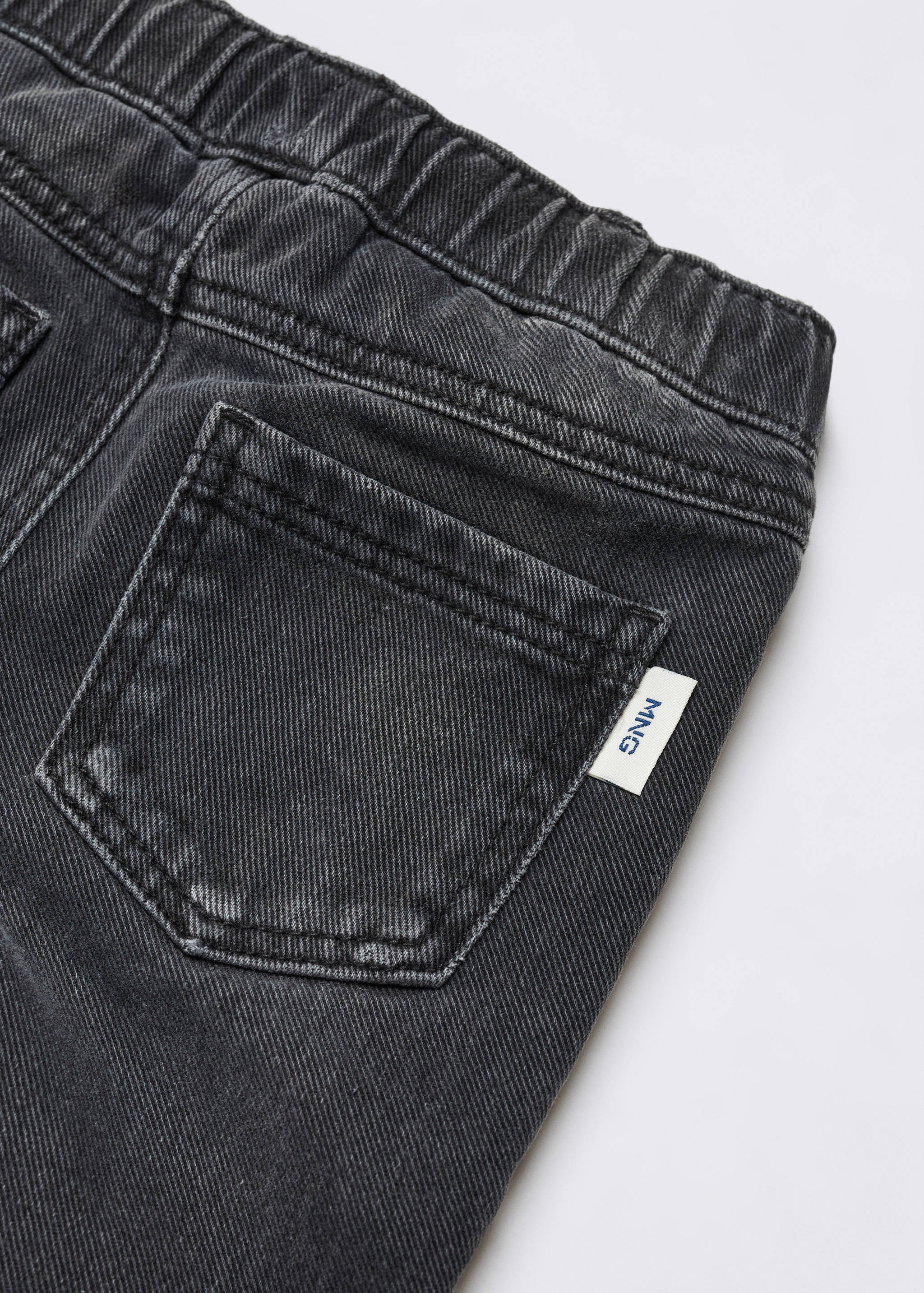 Drawstring waist jeans - Details of the article 0
