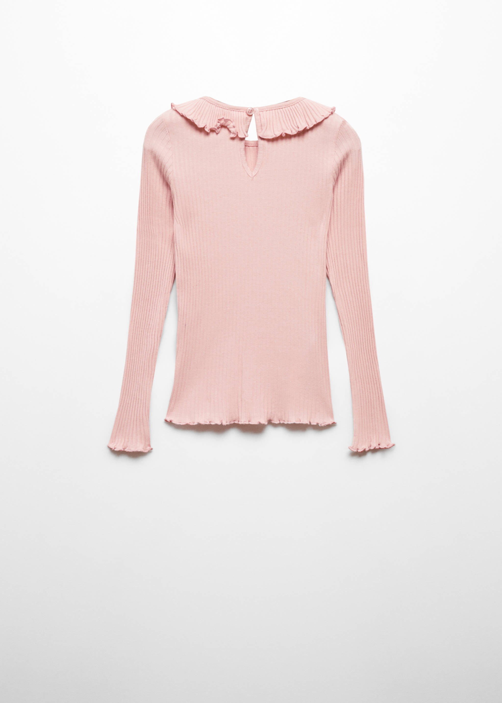 تي شيرت بأكمام طويلة بكشكشة - الجهة الخلفية للمنتج