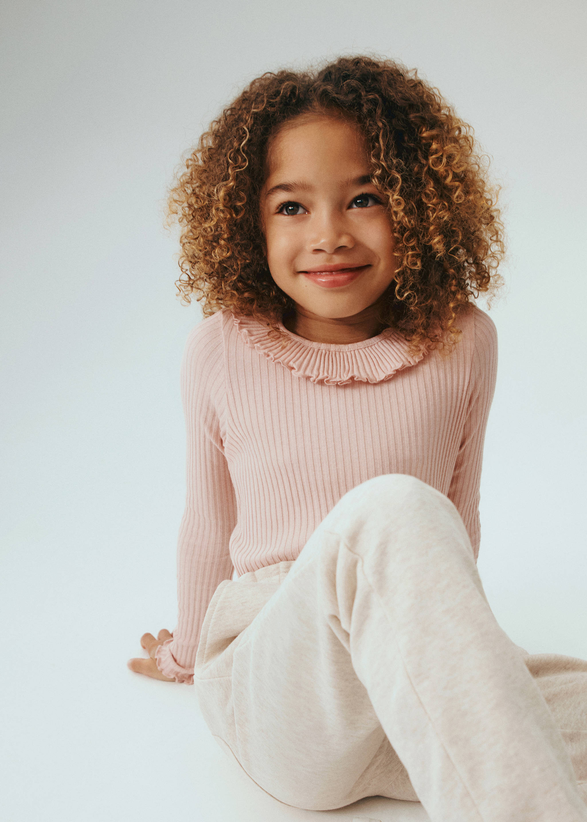 تي شيرت بأكمام طويلة بكشكشة - تفاصيل المنتج 5