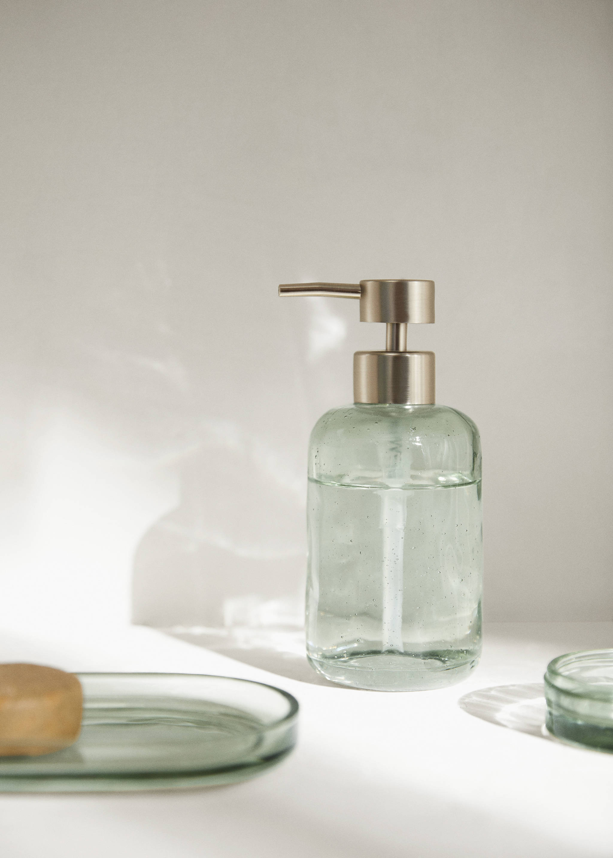 Dispensador vidrio efecto burbuja - Plano general