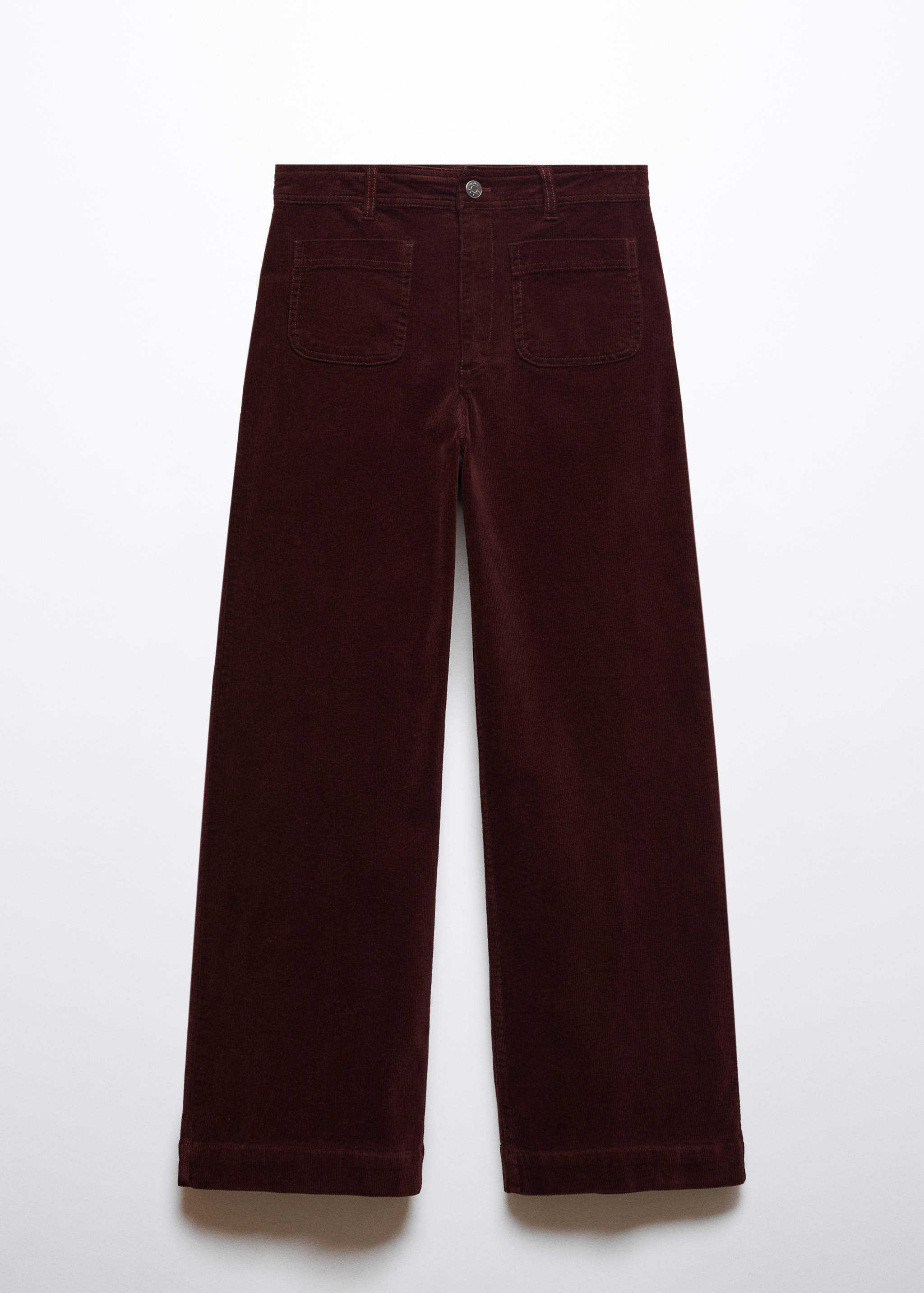 Corduroy culotte trousers - Article without model