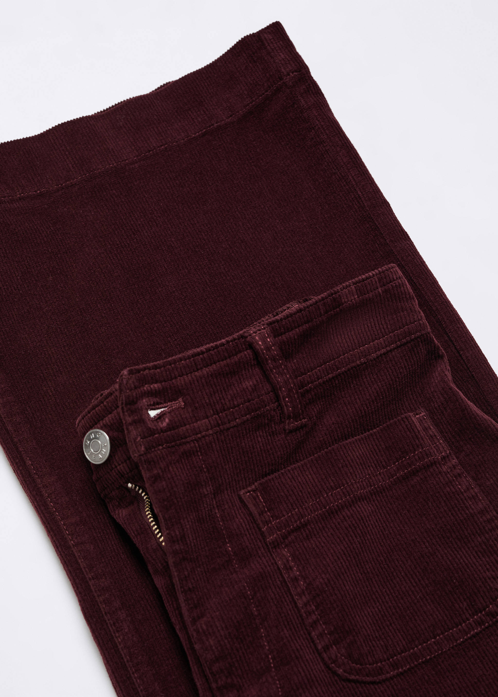 Corduroy culotte trousers - Details of the article 8