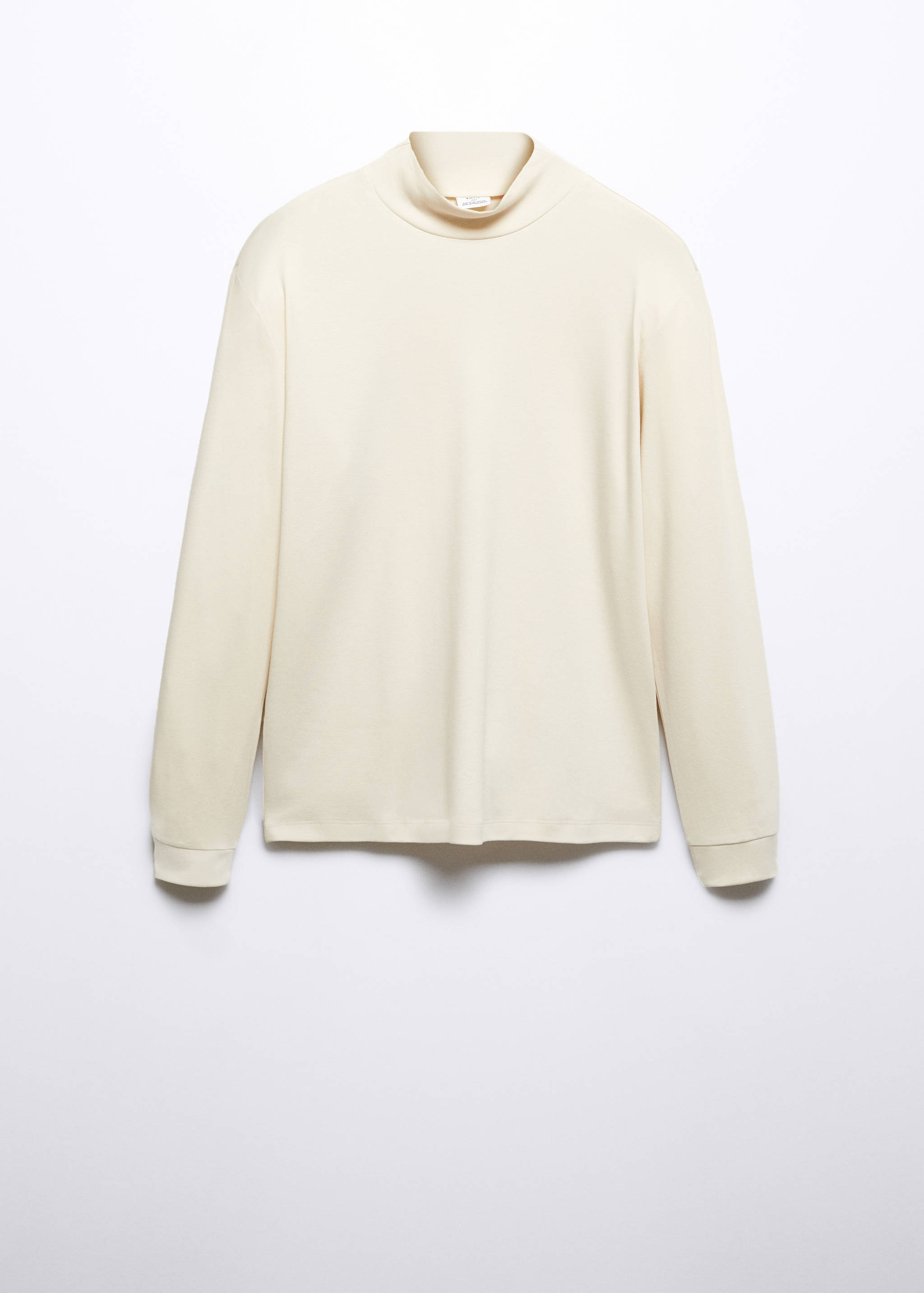 T-shirt manches longues col montant - Article sans modèle