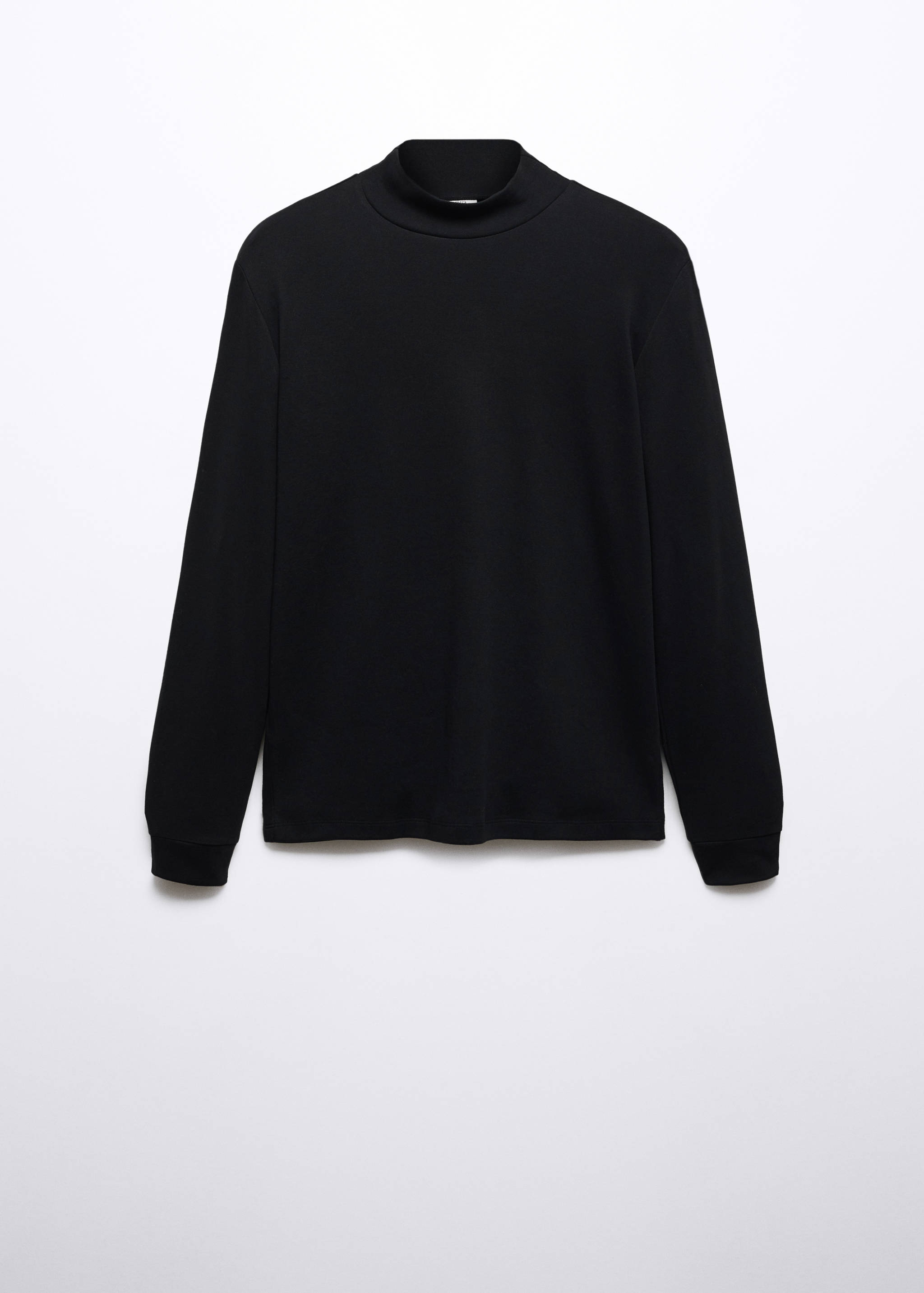 T-shirt manches longues col montant - Article sans modèle