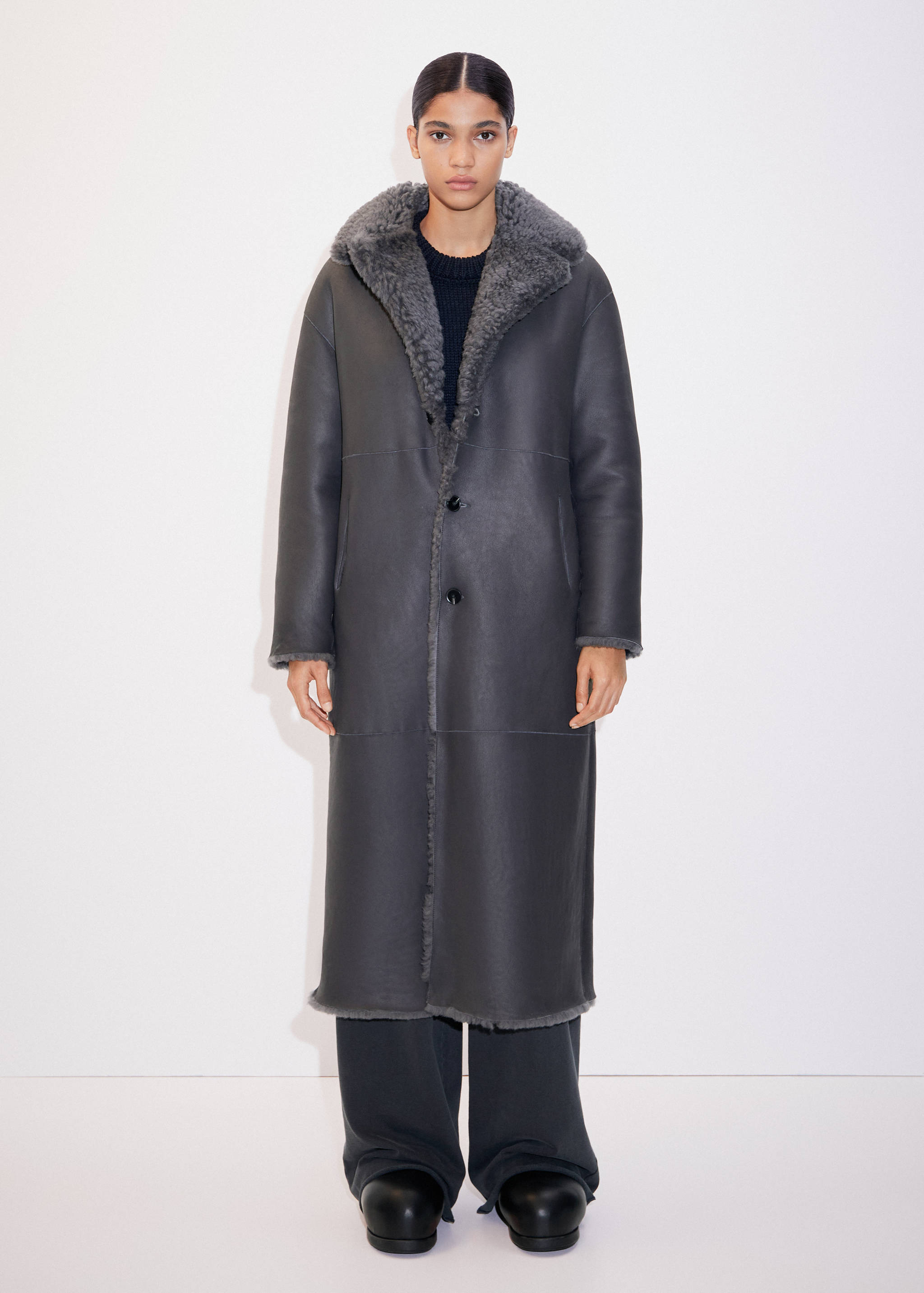 Двусторонняя дубленка из натуральной овчины - Деталь изделия 6