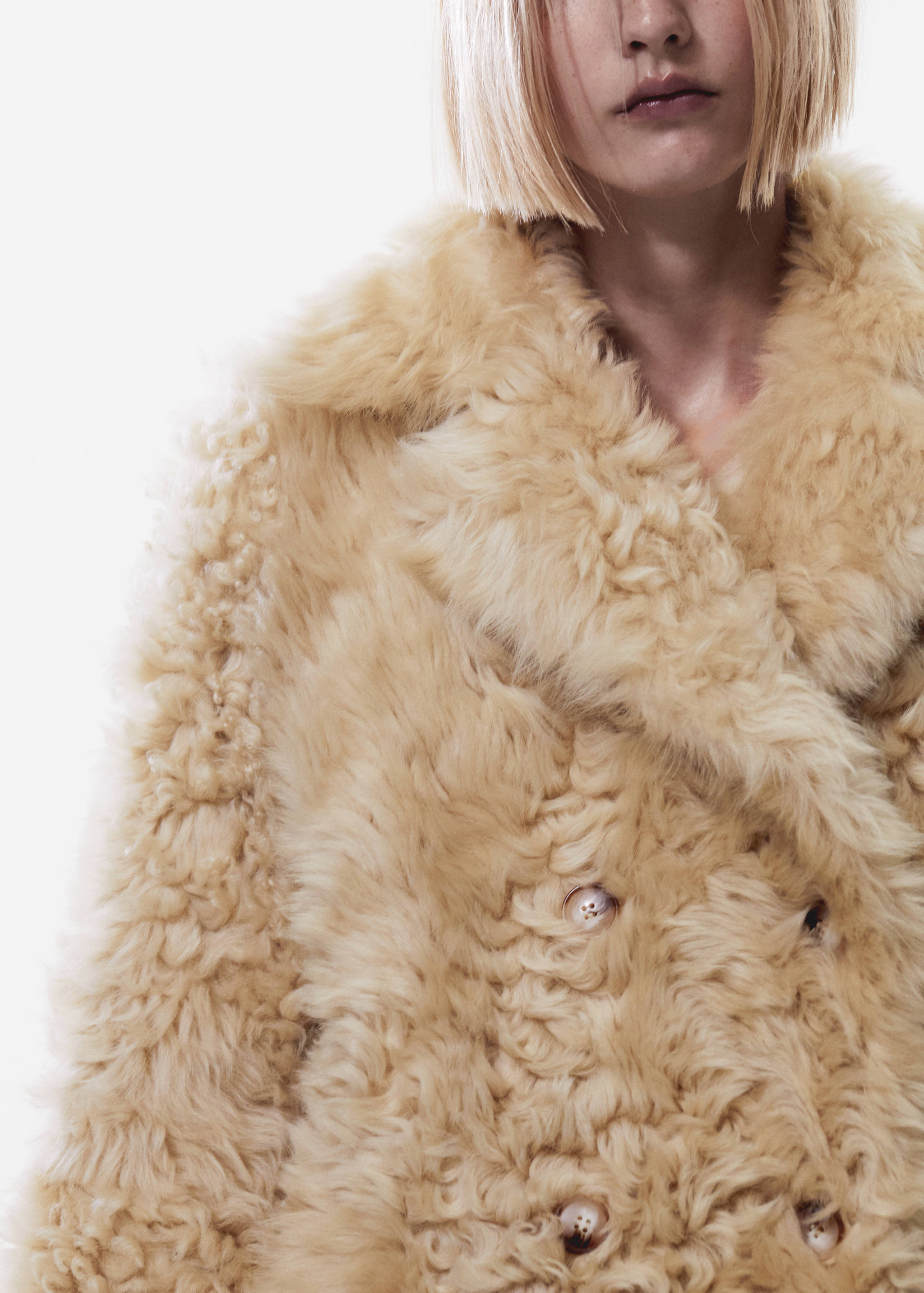 Дубленка с мехом наружу - Деталь изделия 6