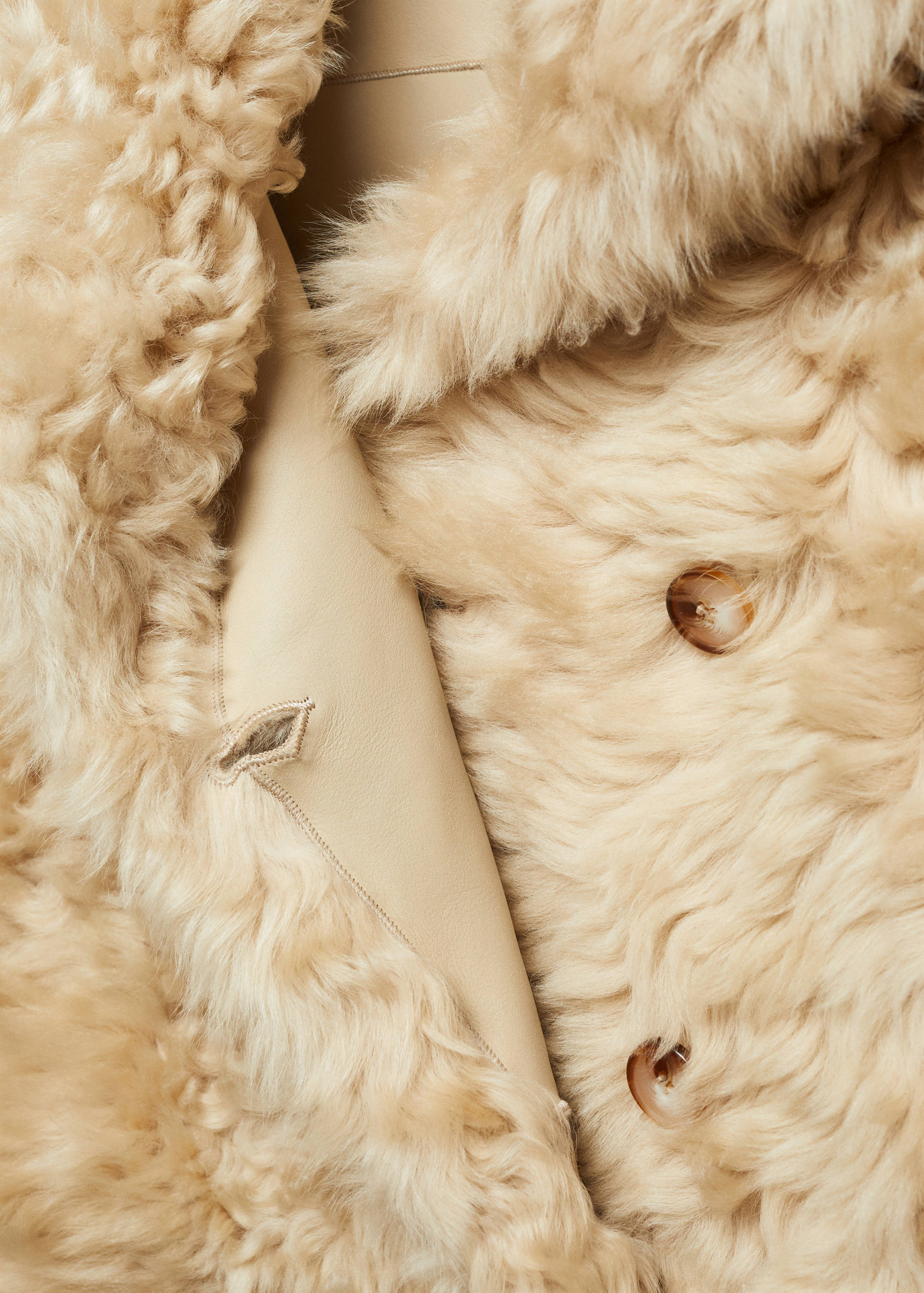 Дубленка с мехом наружу - Деталь изделия 8