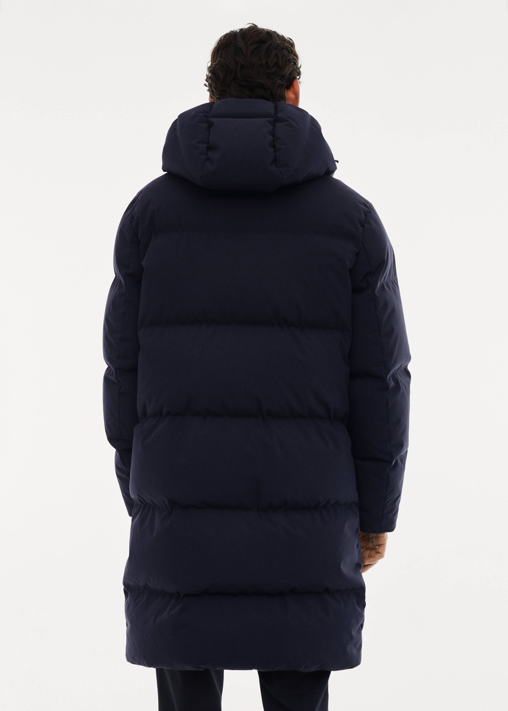 Anorak pluma water repellent - Reverso del artículo