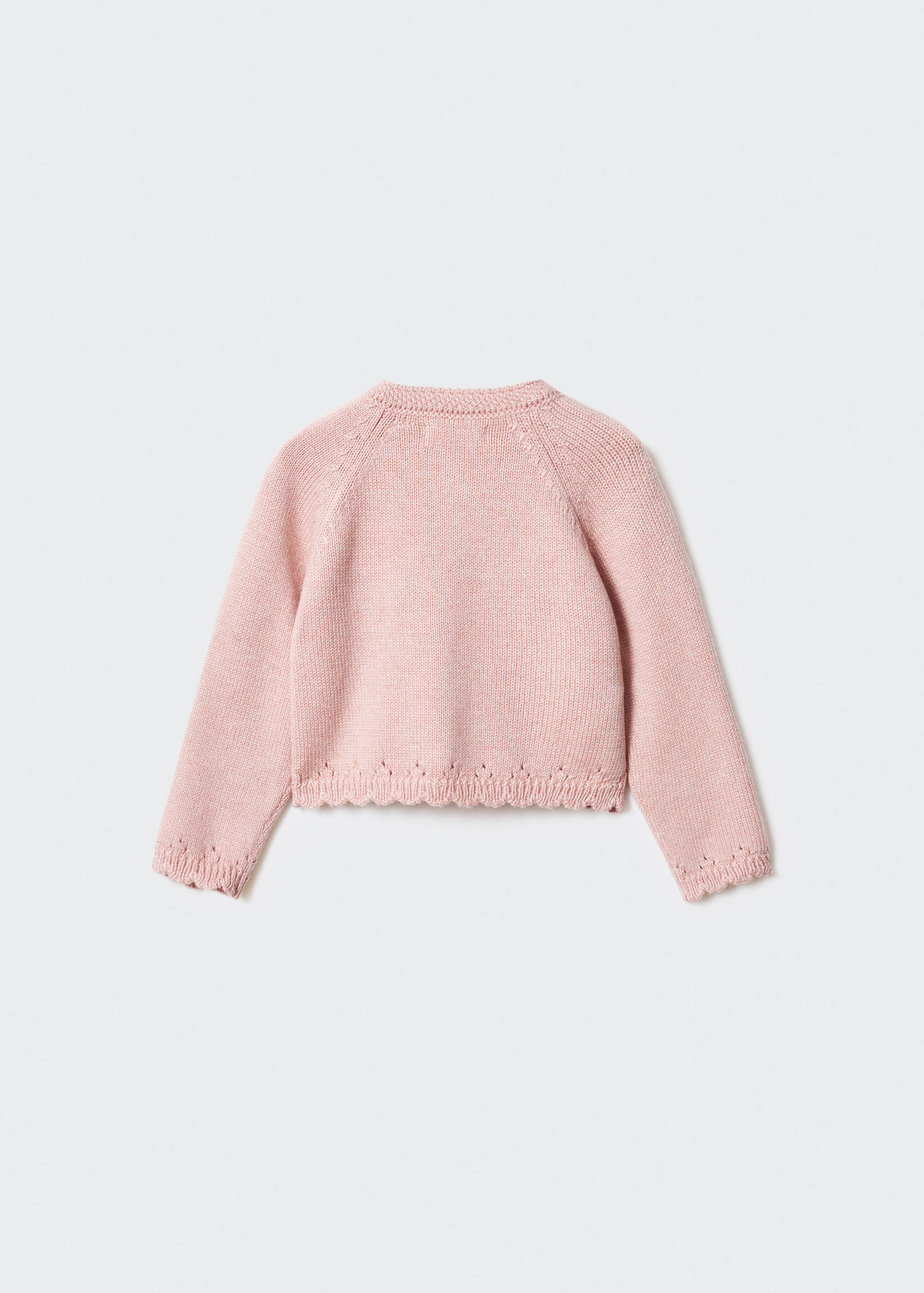 Cardigan maille boutons - Verso de l’article