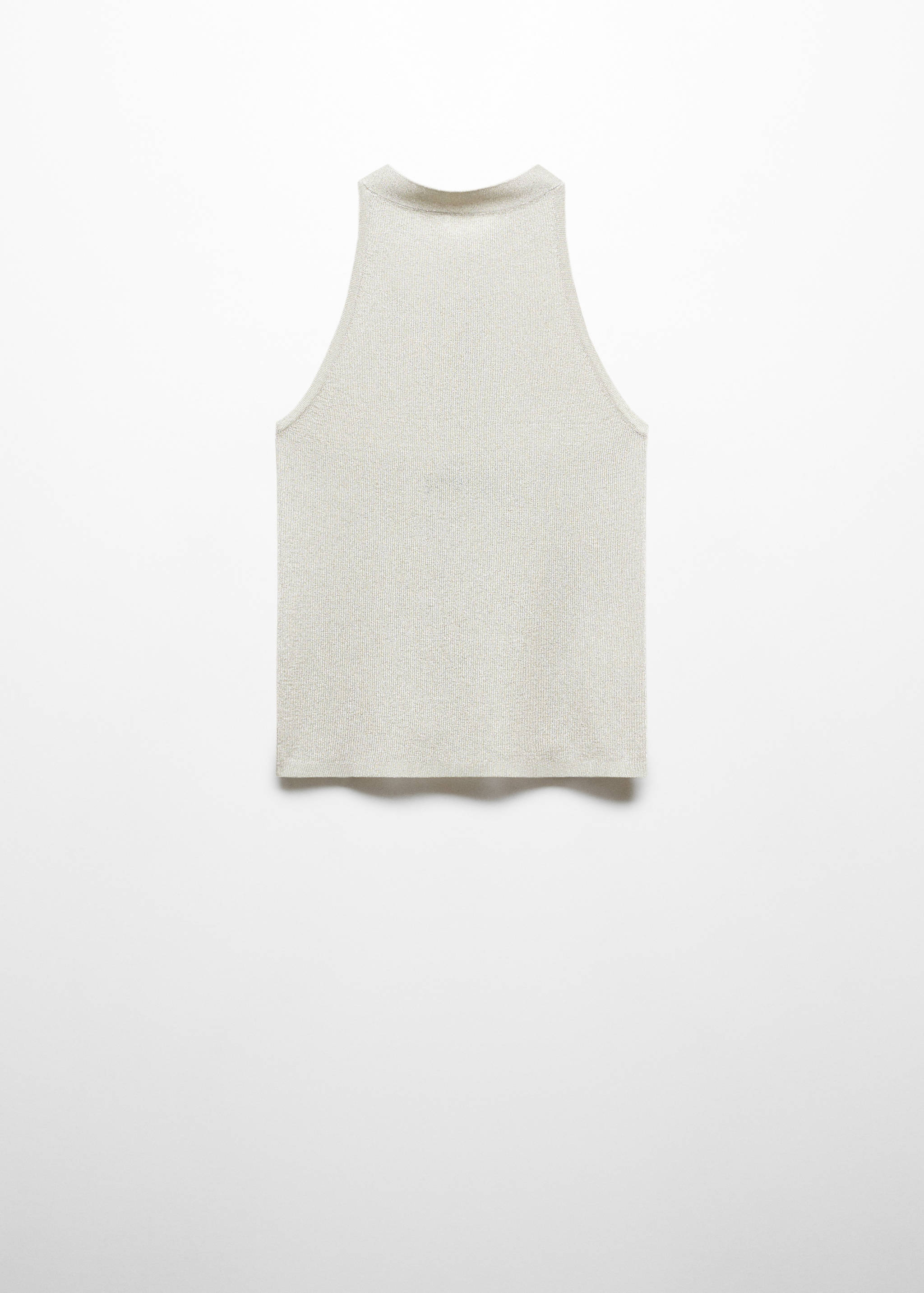 Lurex halter-neck top - Article without model