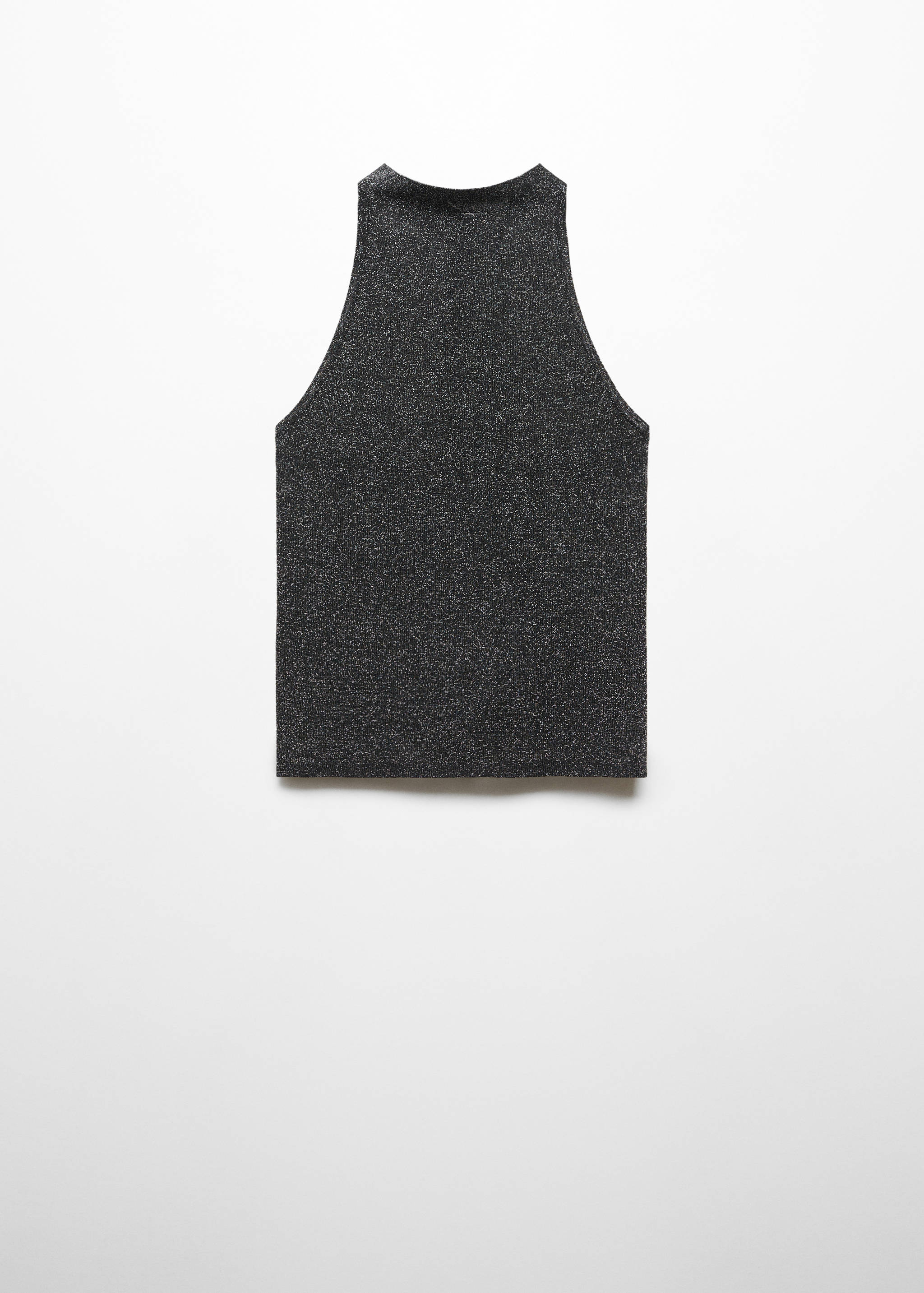 Lurex halter-neck top - Article without model