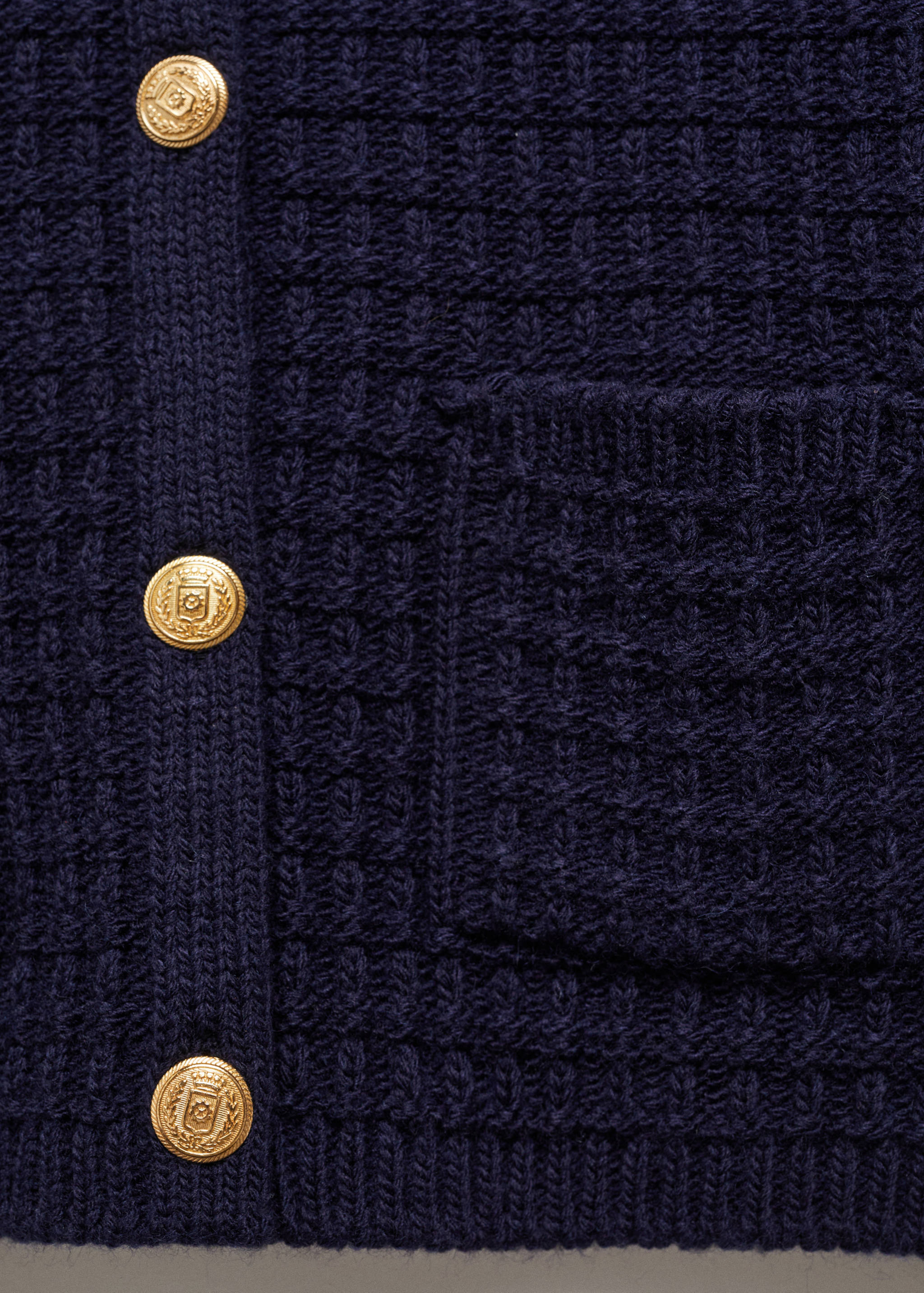 Button knit cardigan - Details of the article 8