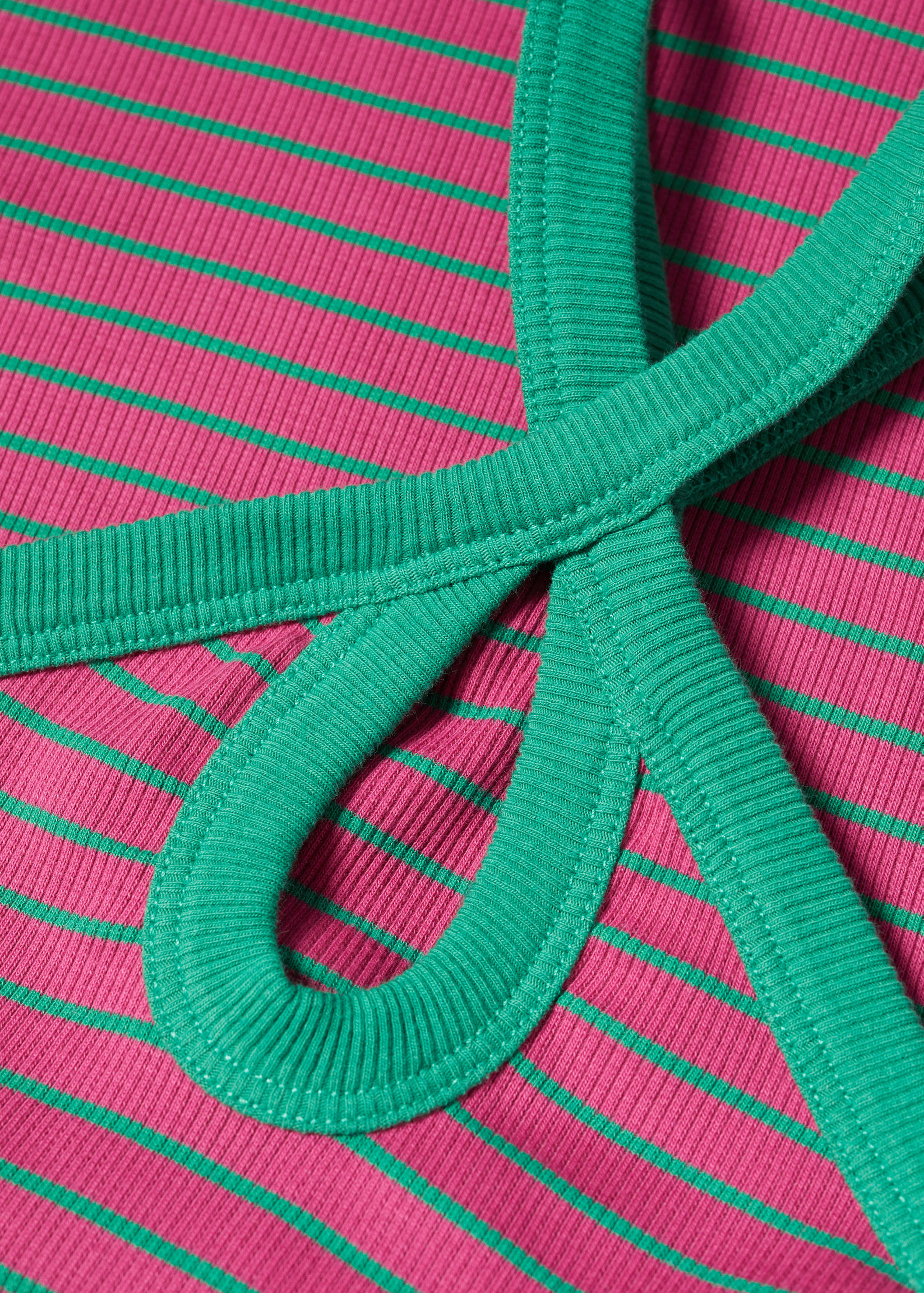 Halter-neck knitted top - Details of the article 8