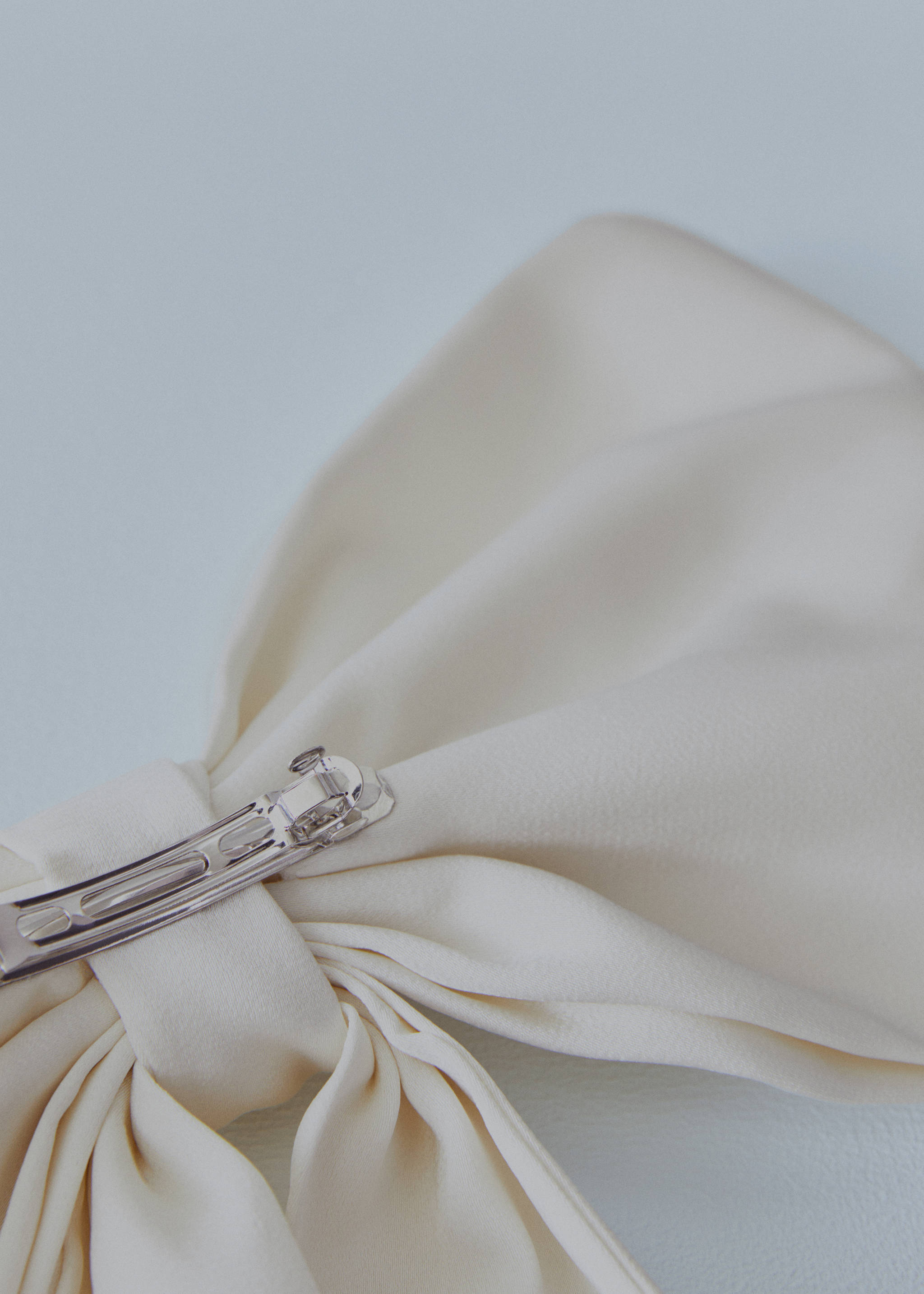 Hair clip with maxi bow - Medium plane