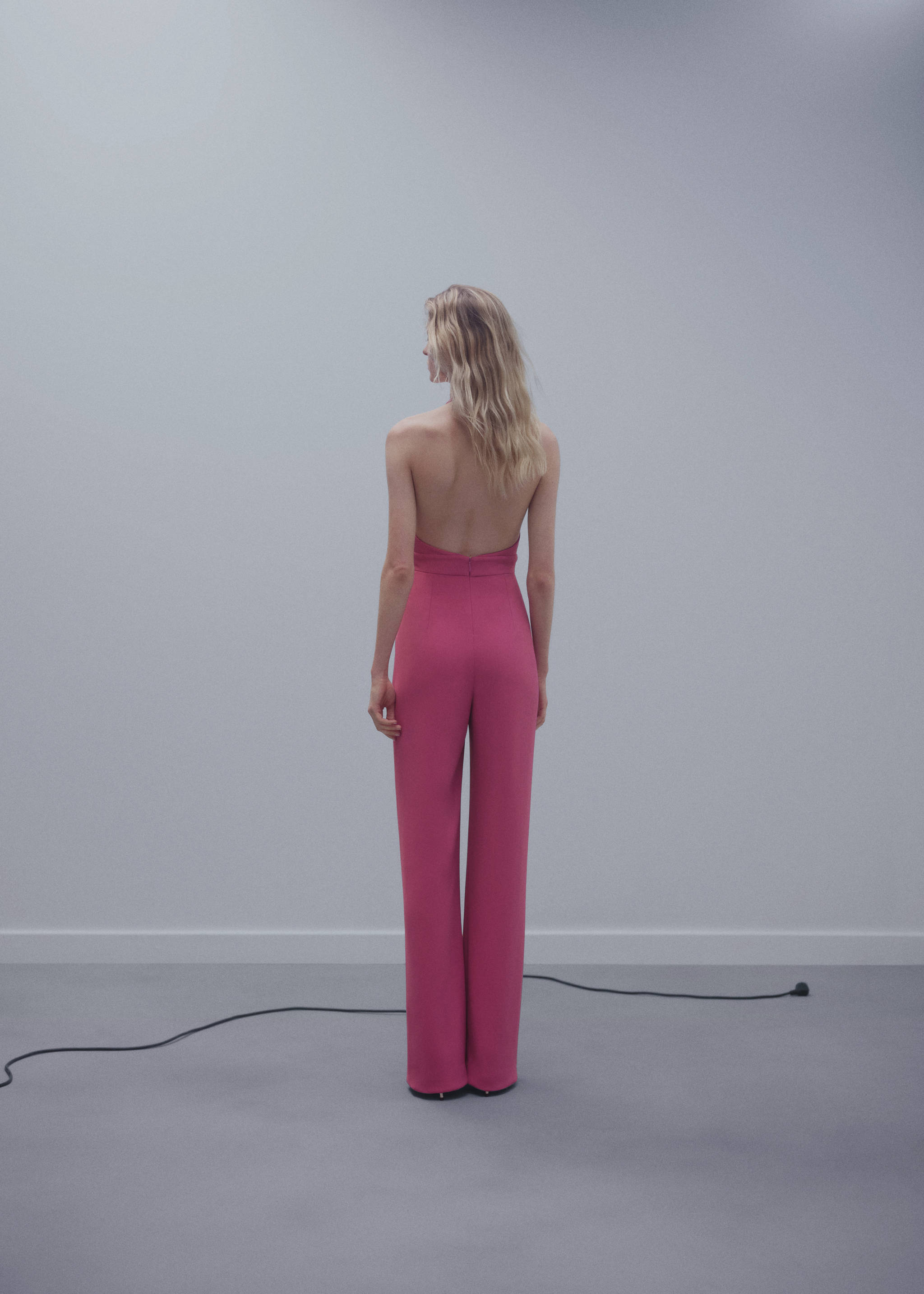 Mono halter detalle lazo - Reverso del artículo