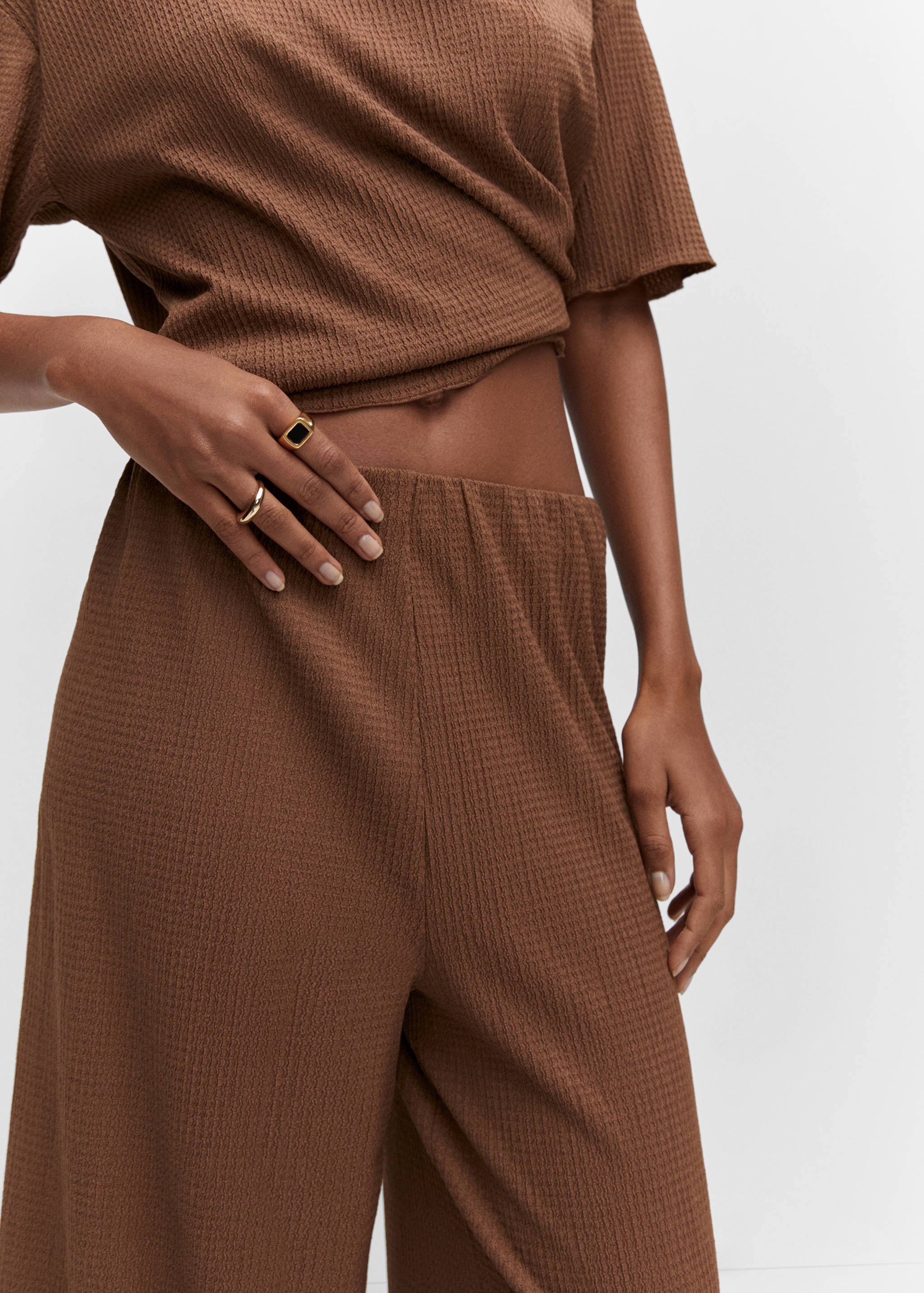 Jupe-culotte texturée - Détail de l'article 6